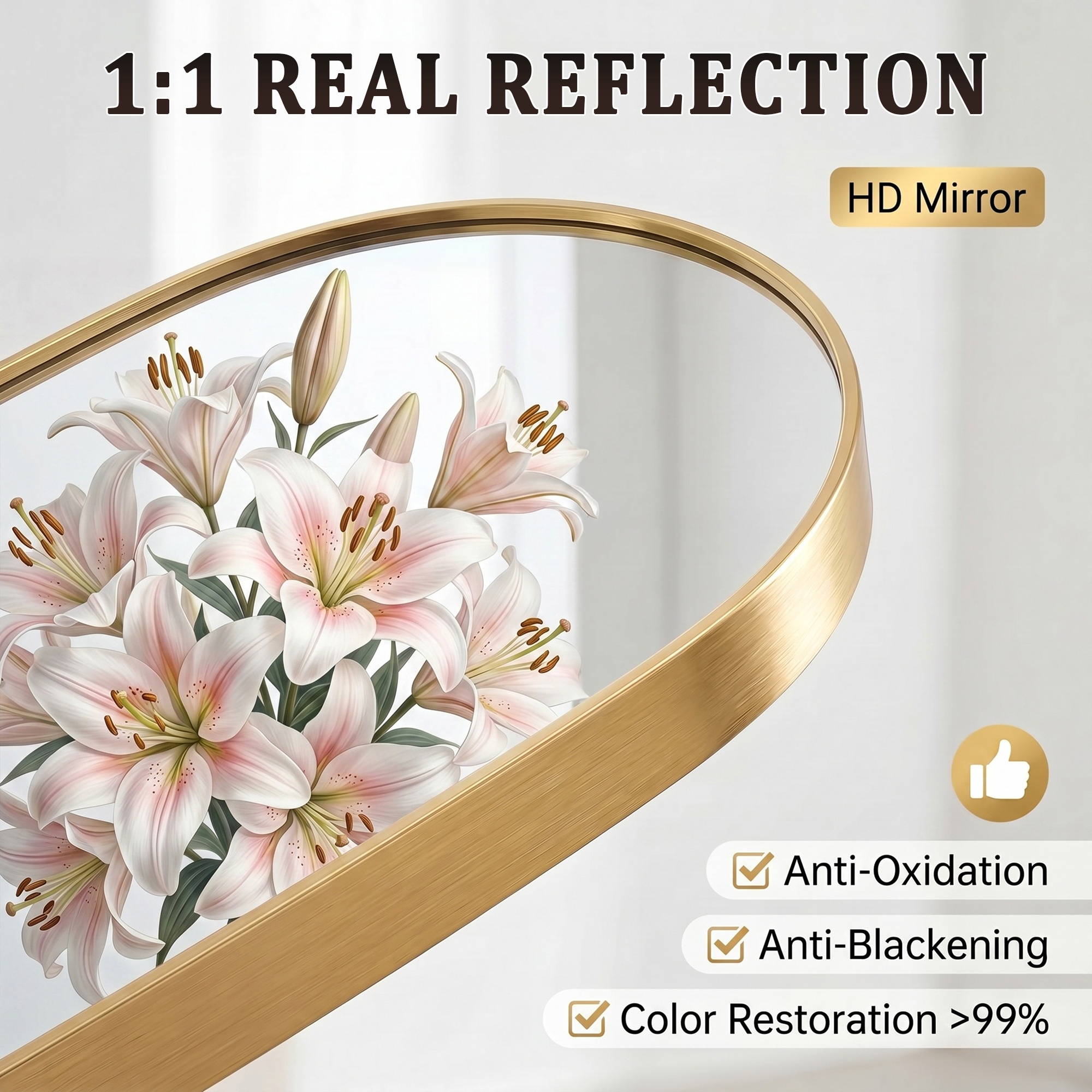 Sweetcrispy L-FM-BGJ5YTY-2030GD Decor-Mirrors - View #3