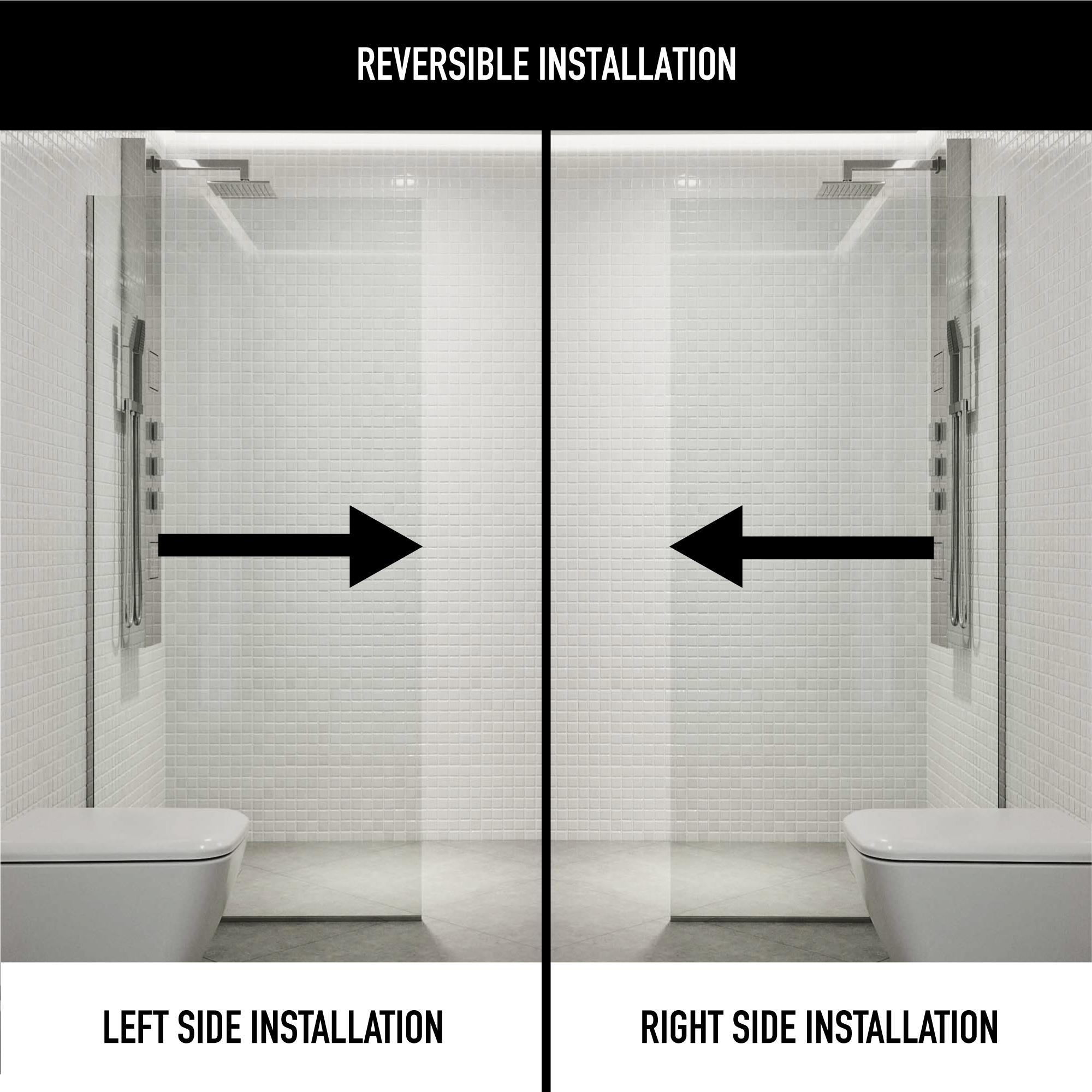 VIGO VG6075CHCL3474 Shower-Doors - View #3