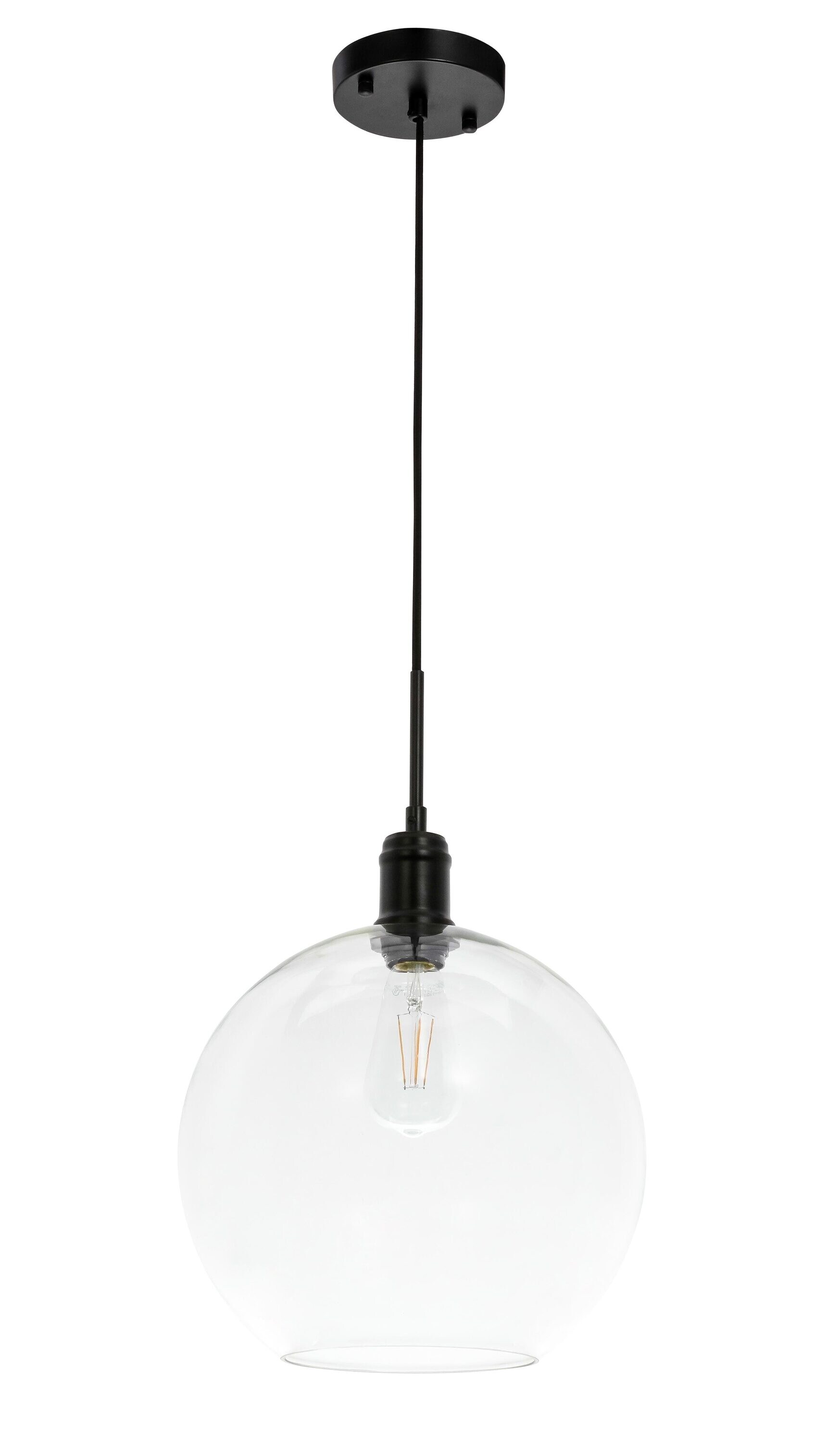Elegant Decor HFDL18621BK Pendant-Lights - View #6