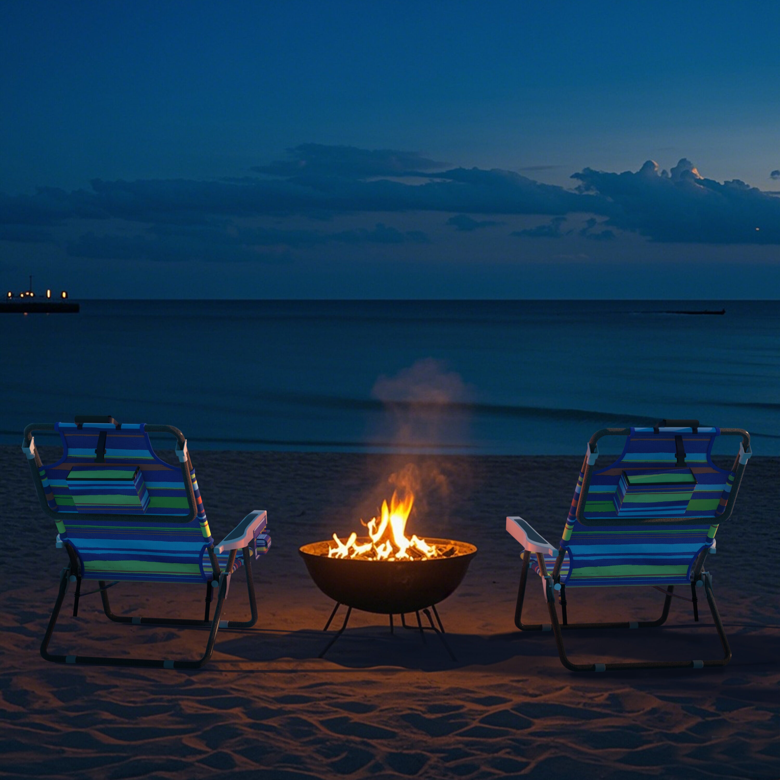 VEIKOUS PG0208-01CW Patio-Chairs - View #2
