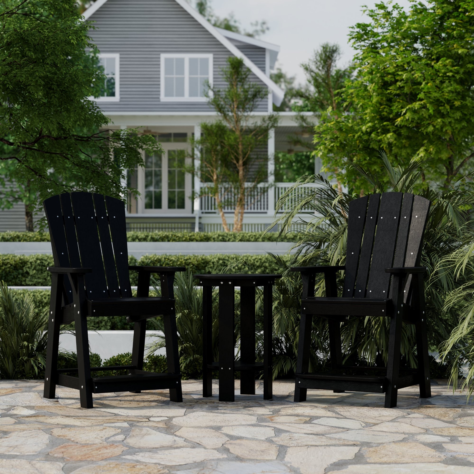 Wildridge LCC-152-BK Patio-Tables - View #2