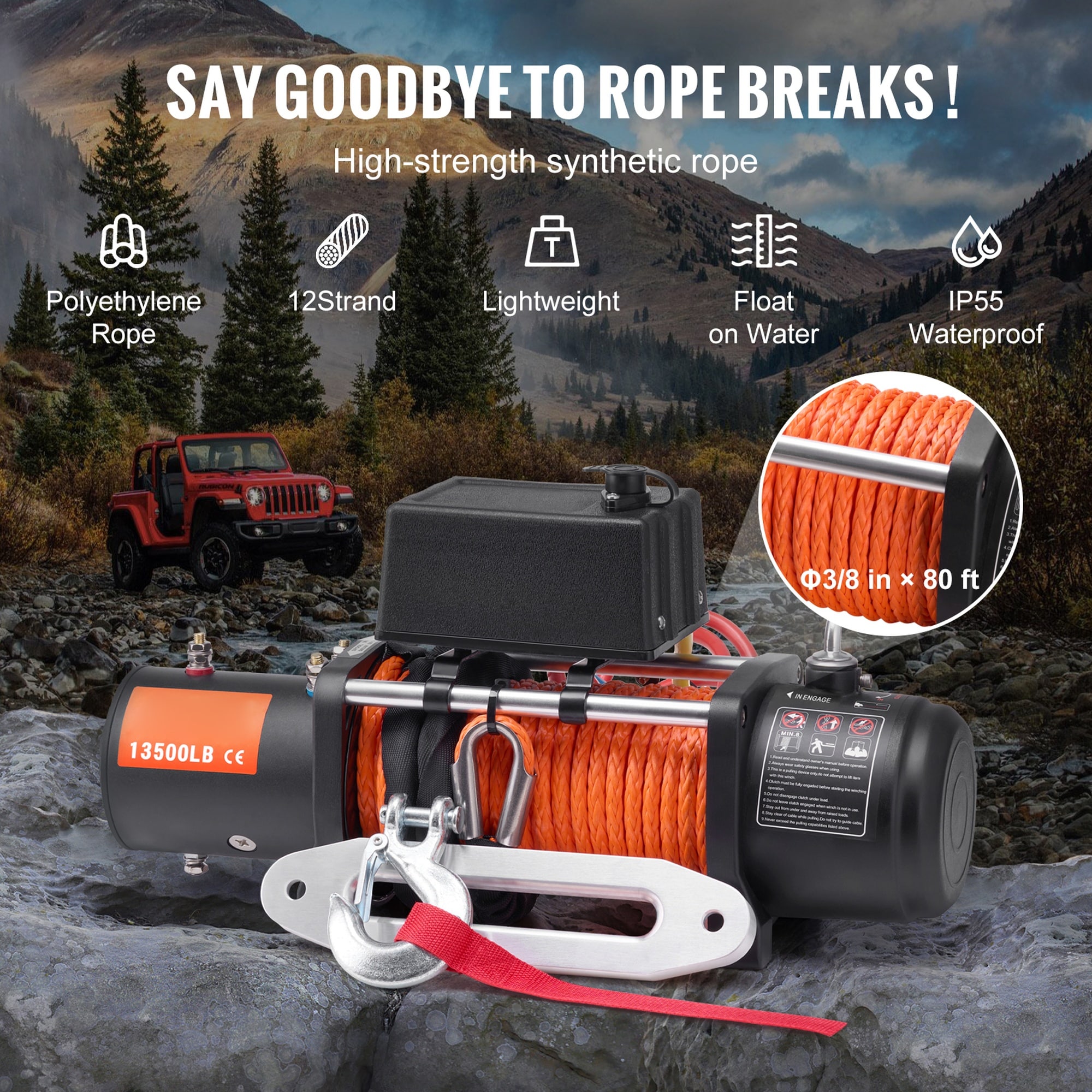 Vorene J-HPZ2NDUJFMSG Winches-Accessories - View #2
