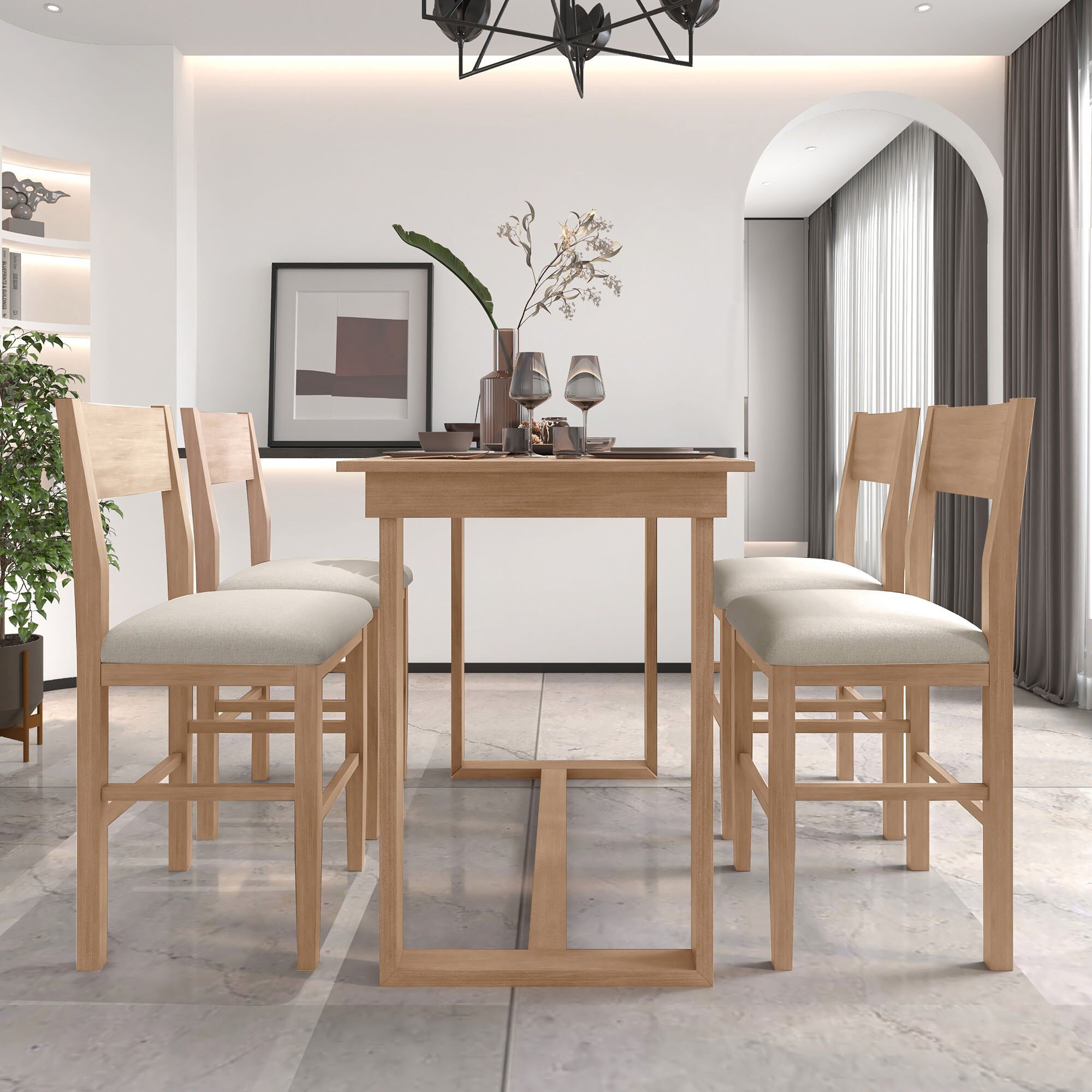 HyperDrop Cart W-N717S000230A Dining-Sets - View #2