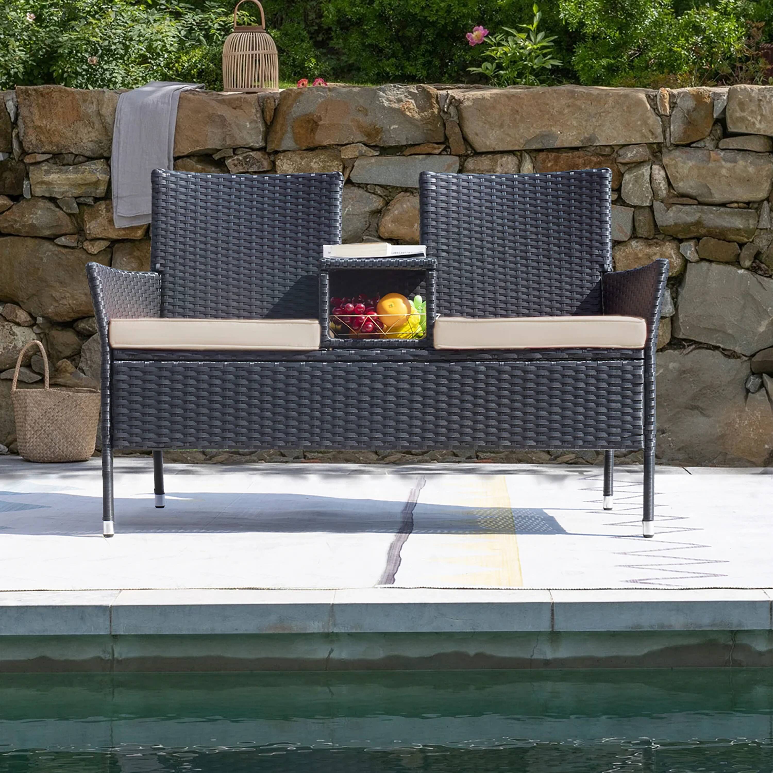 Vineego LS-LCRC21LS0-BG Patio-Conversation-Sets - View #4