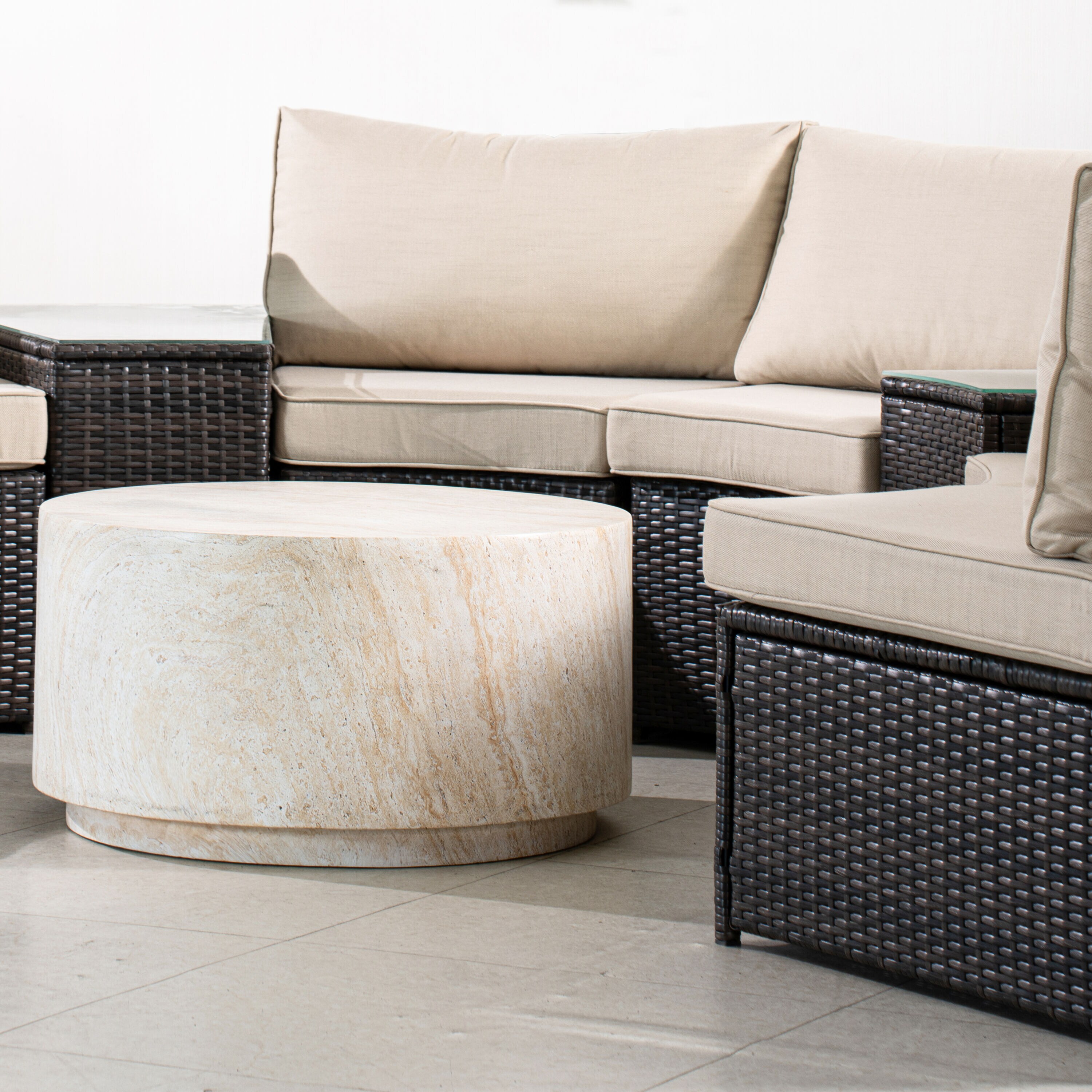 Direct Wicker DWS-1205BR&240076T Patio-Conversation-Sets - View #10