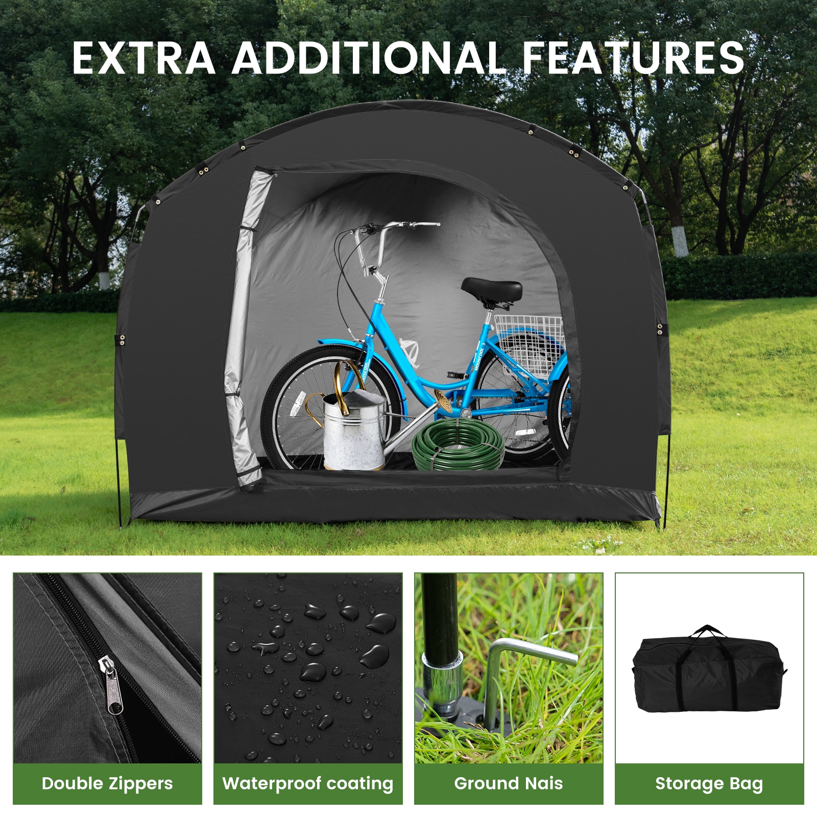 Esazn SOZXCPJ-SDZP-S-BK Canopy-Storage - View #5