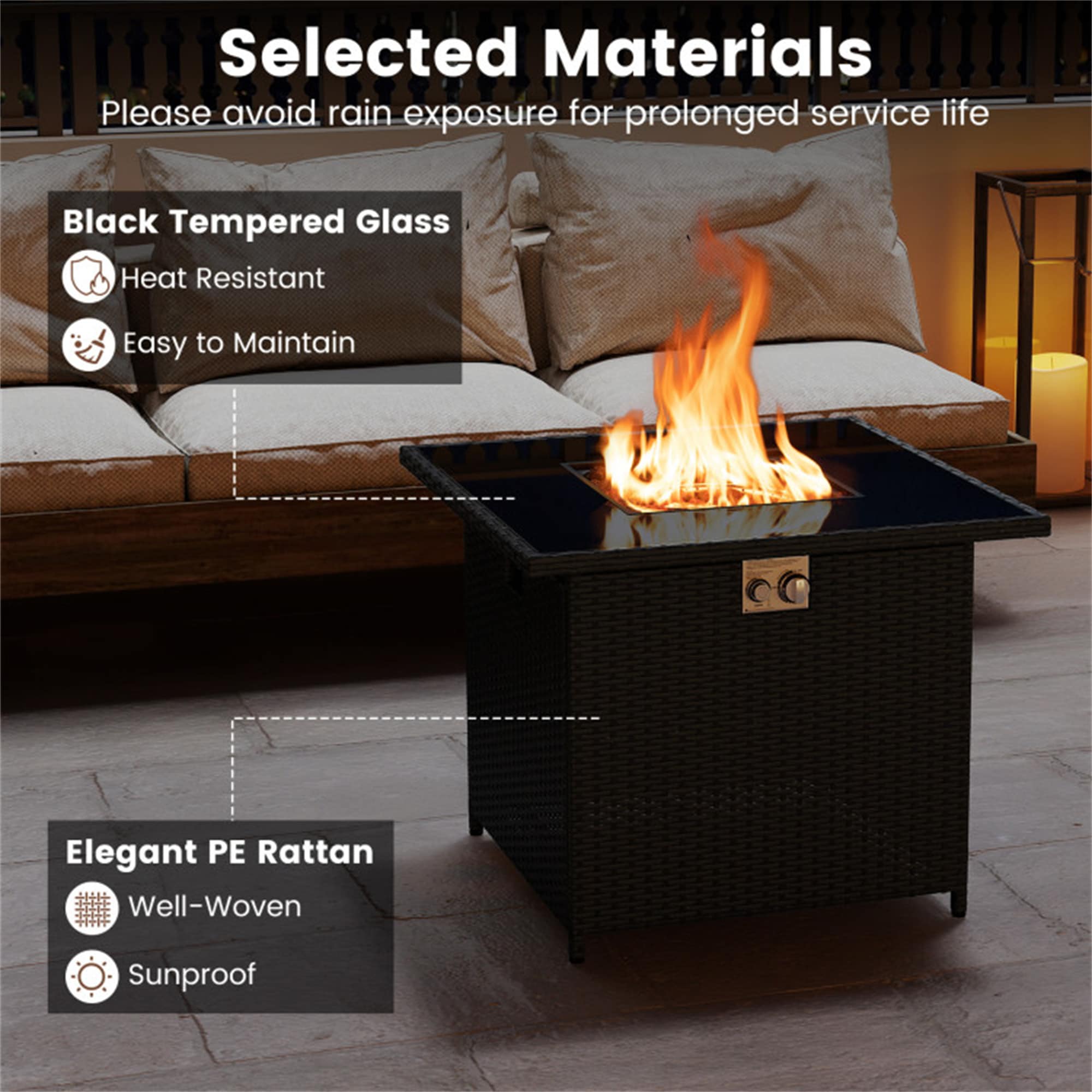 BABOOM BOM-MGB28-OR Outdoor-Gas-Firepits - View #5