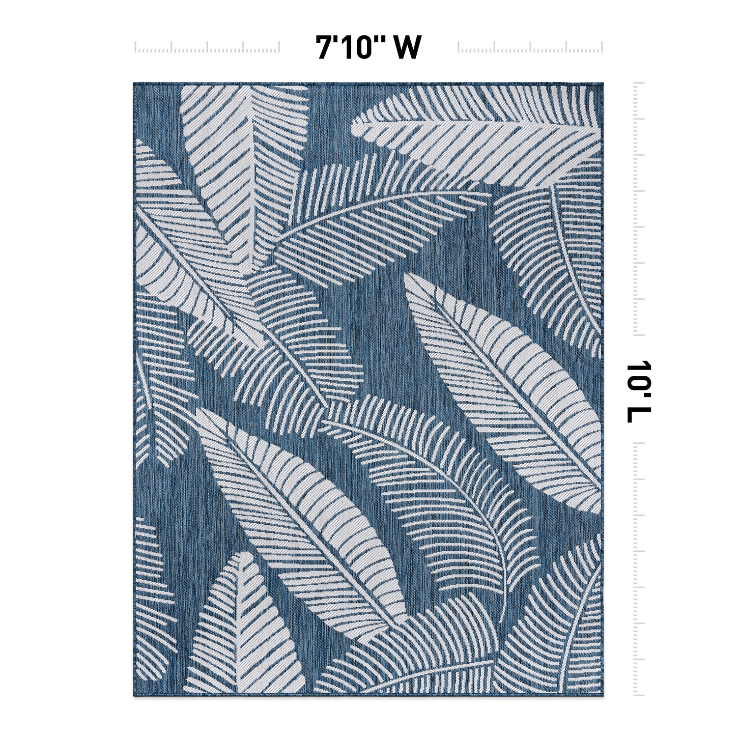 World Rug Gallery 114NAVY8X10 rugs - View #3