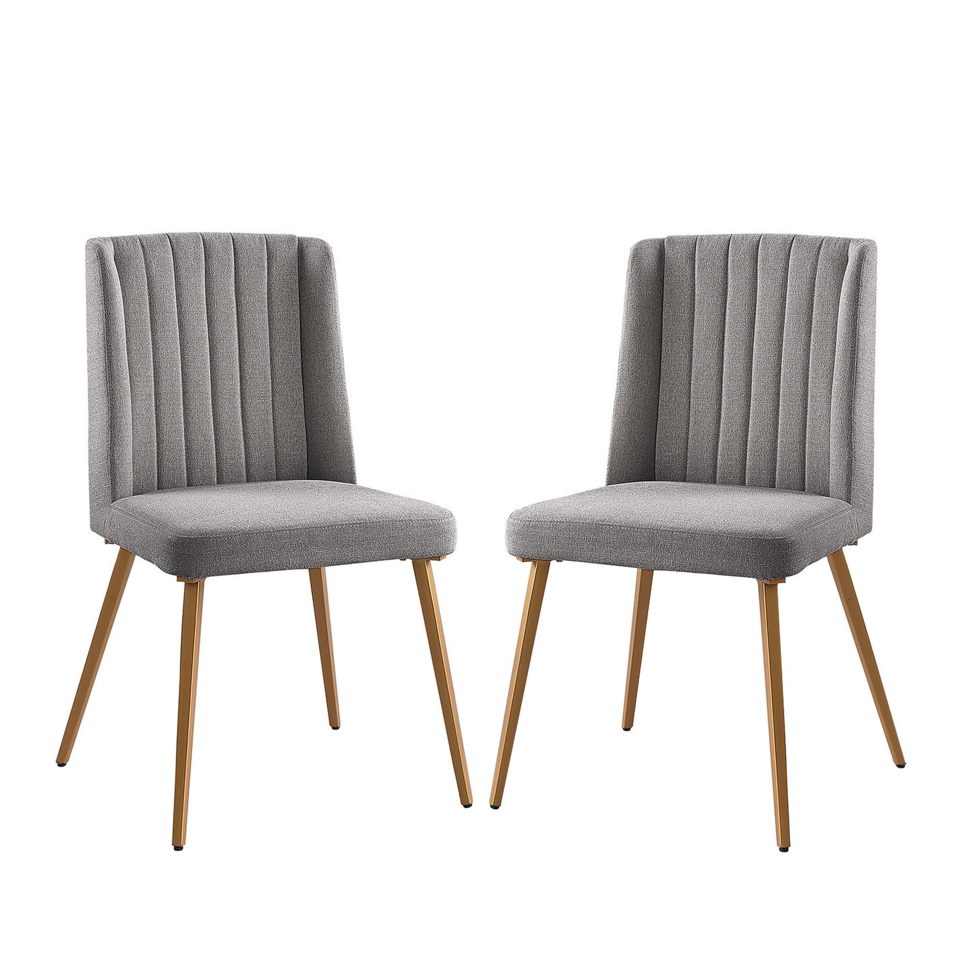 FARATI D2002DC-GREY Dining-Chairs - View #5
