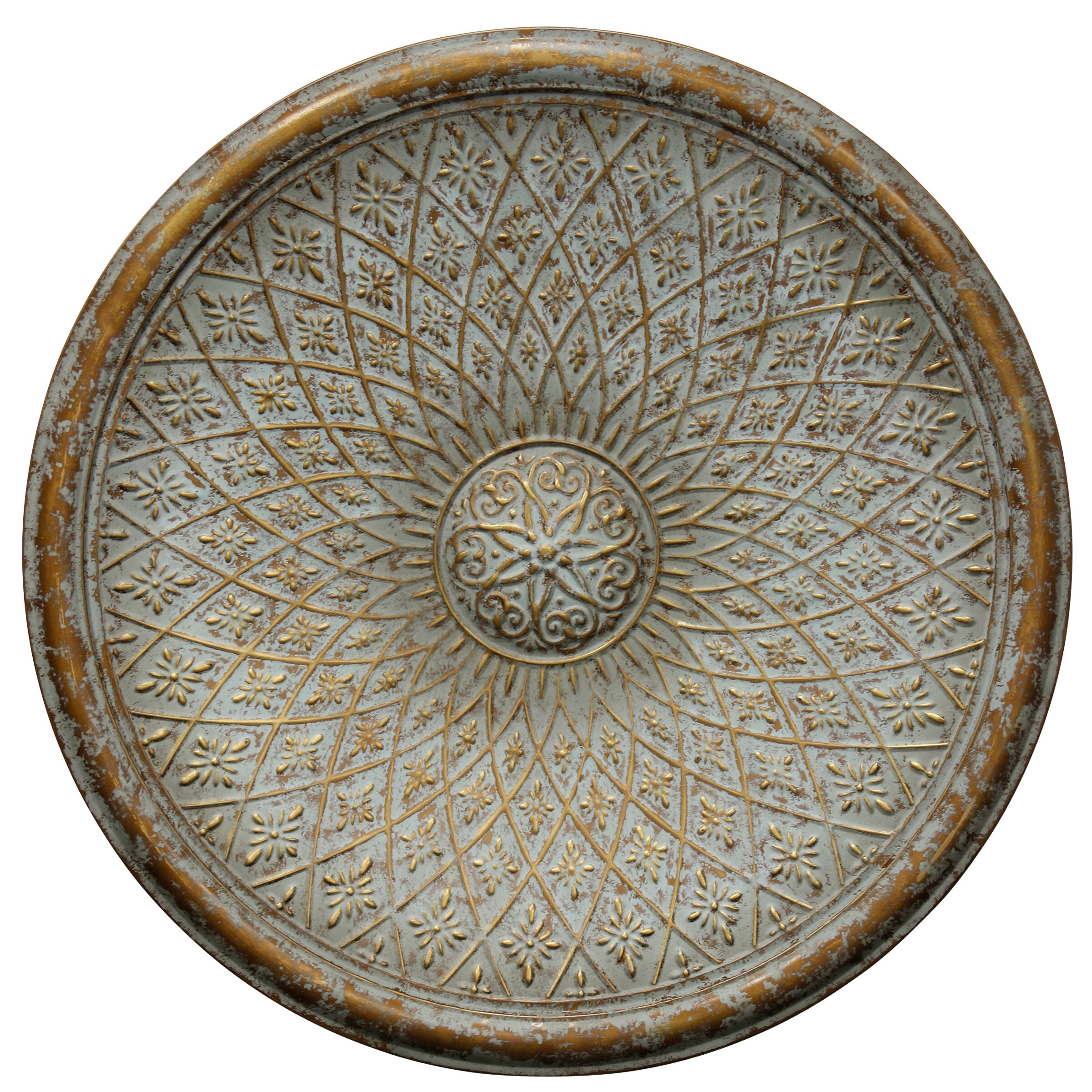 StyleCraft Home Collection WI42687DS 41.7-in W x 41.7-in H Metal Abstract Wall Accent