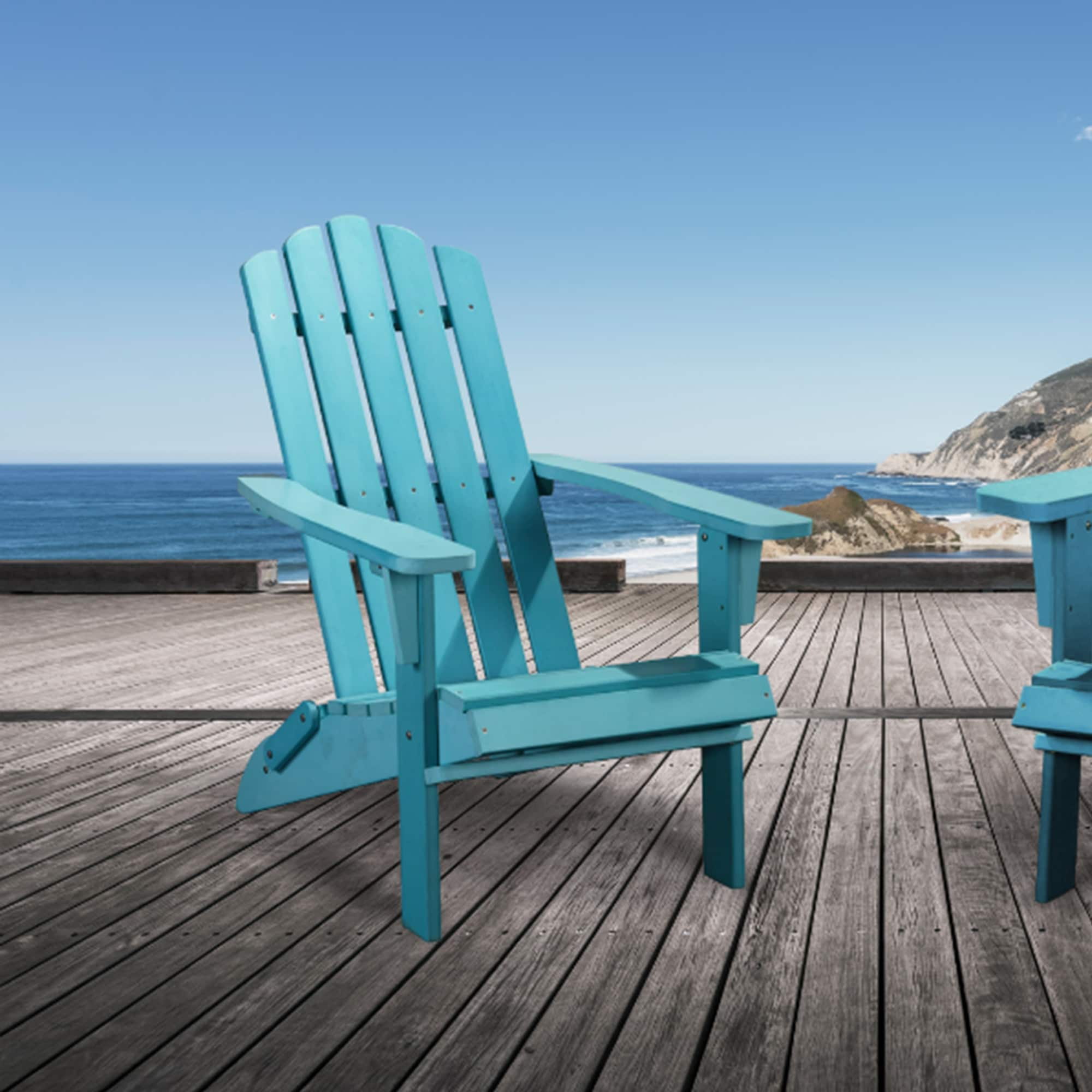 Folding And Stationary Adirondack Chair Seat Cushions Sunbrella