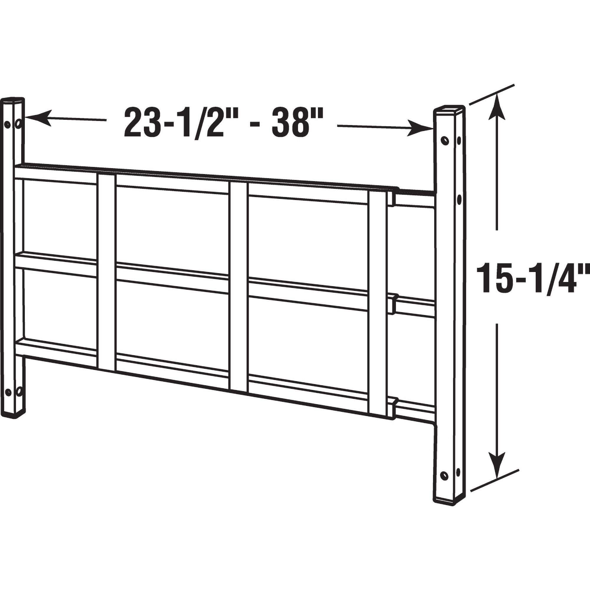 Prime-Line S 4754 Window-Security-Bars - View #2