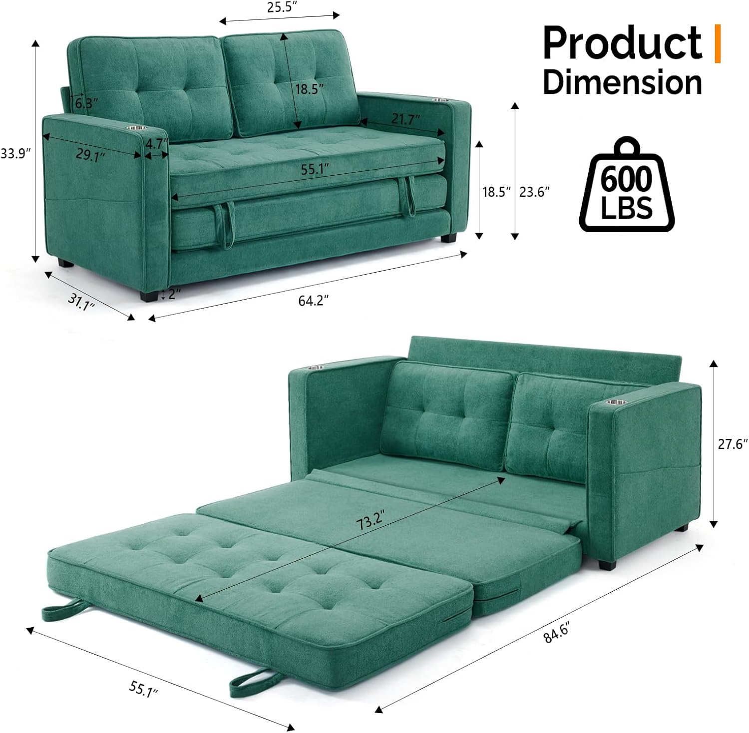 Outopee LO1G52004337+38 futons - View #8