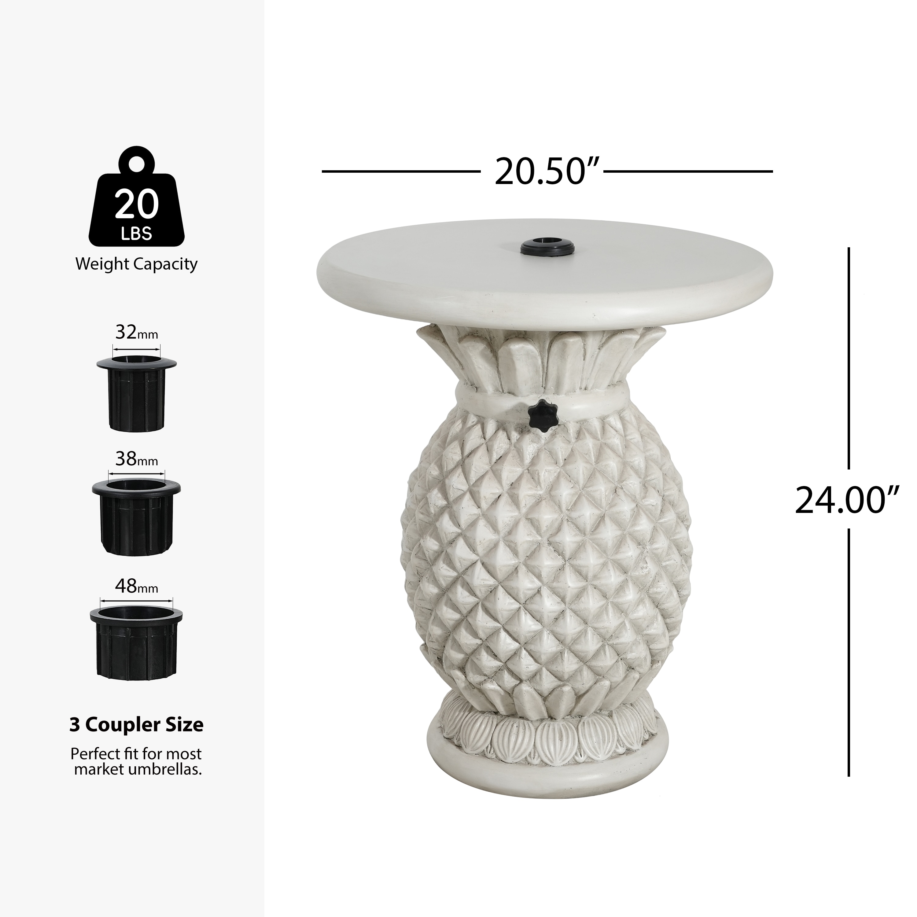 Christopher Knight Home 363396 Umbrella-Bases - View #2