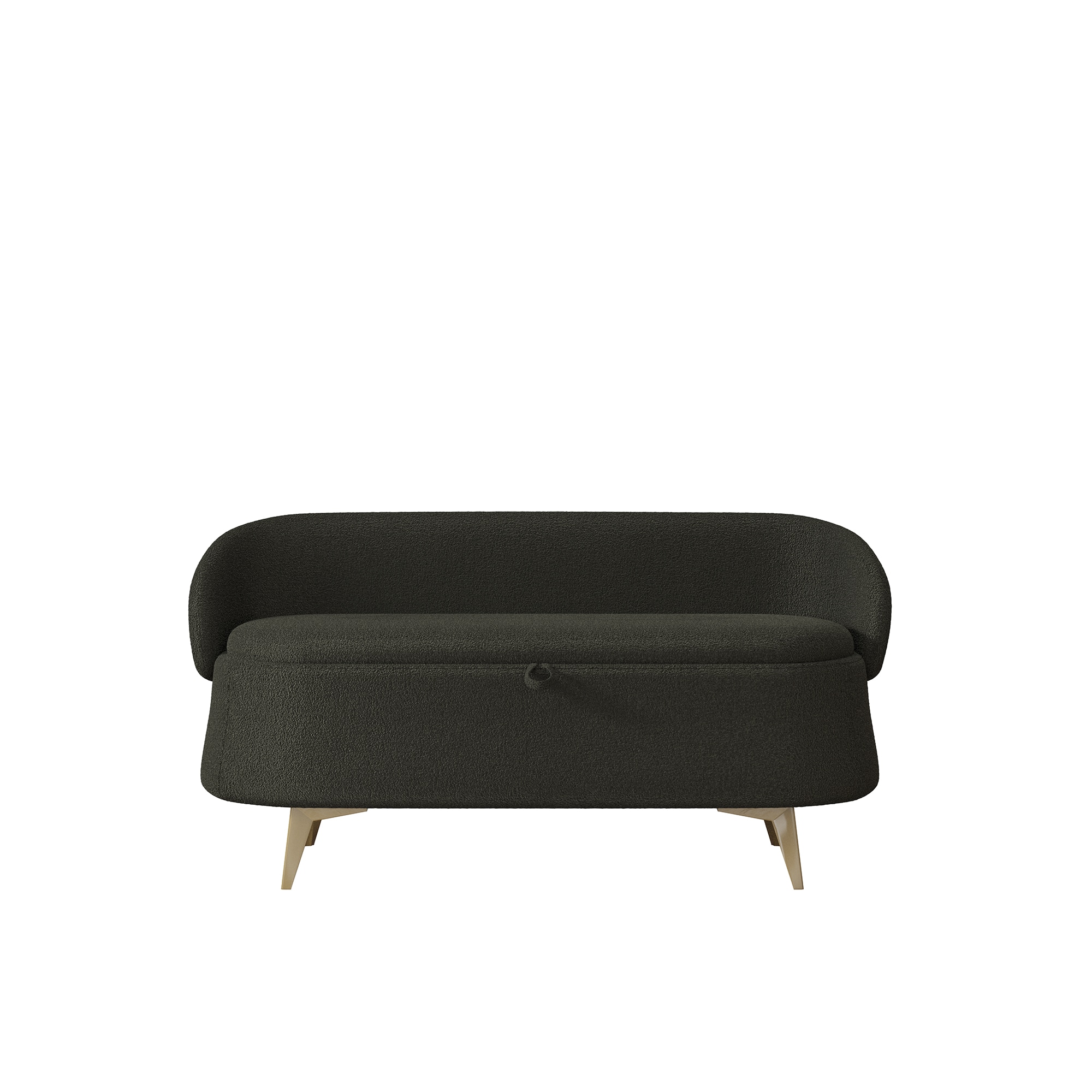 Bybafun YD2700034 Modern Green Storage Bench with Storage 50-Inches x 20-Inches x 26.4-Inches