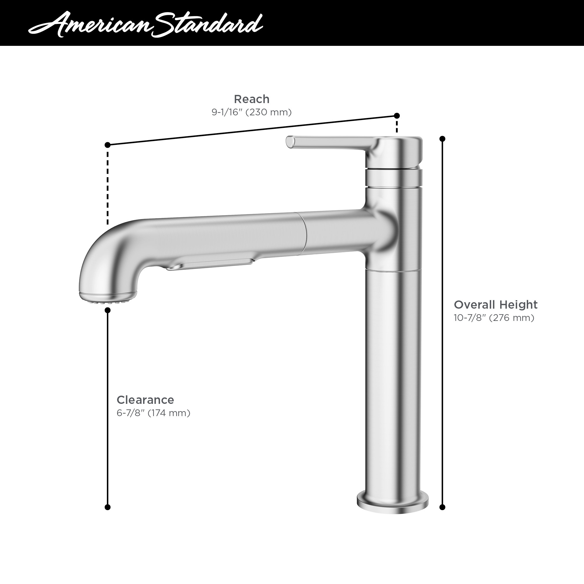 Matte Gold Pull-Out Spray Kitchen Faucet