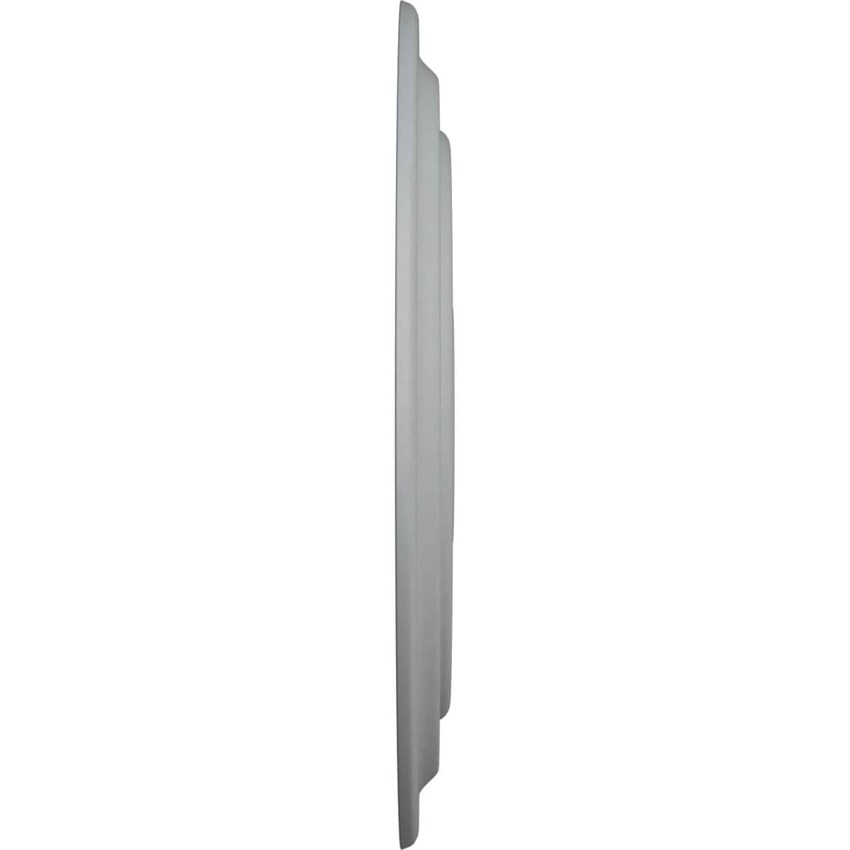 Primed White Traditional Polyurethane Ceiling Medallion, 24.38"