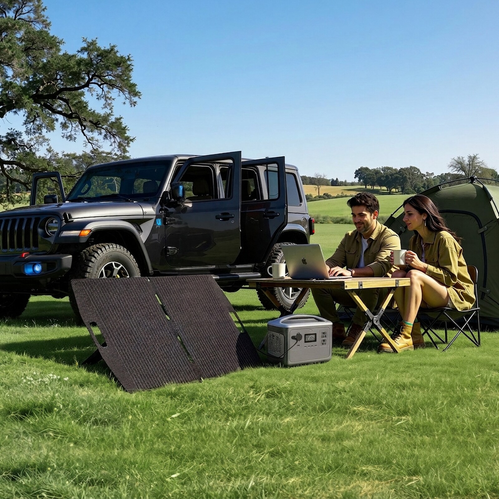 GIVIMO Portable Power Station with 100W Solar Panel 600W Solar Generator Power Station 493Wh LiFePO4 Battery Backup with 8 Output Ports for Home Emergency Outdoor Camping RV Travel Sansujyuku sansujyuku.com