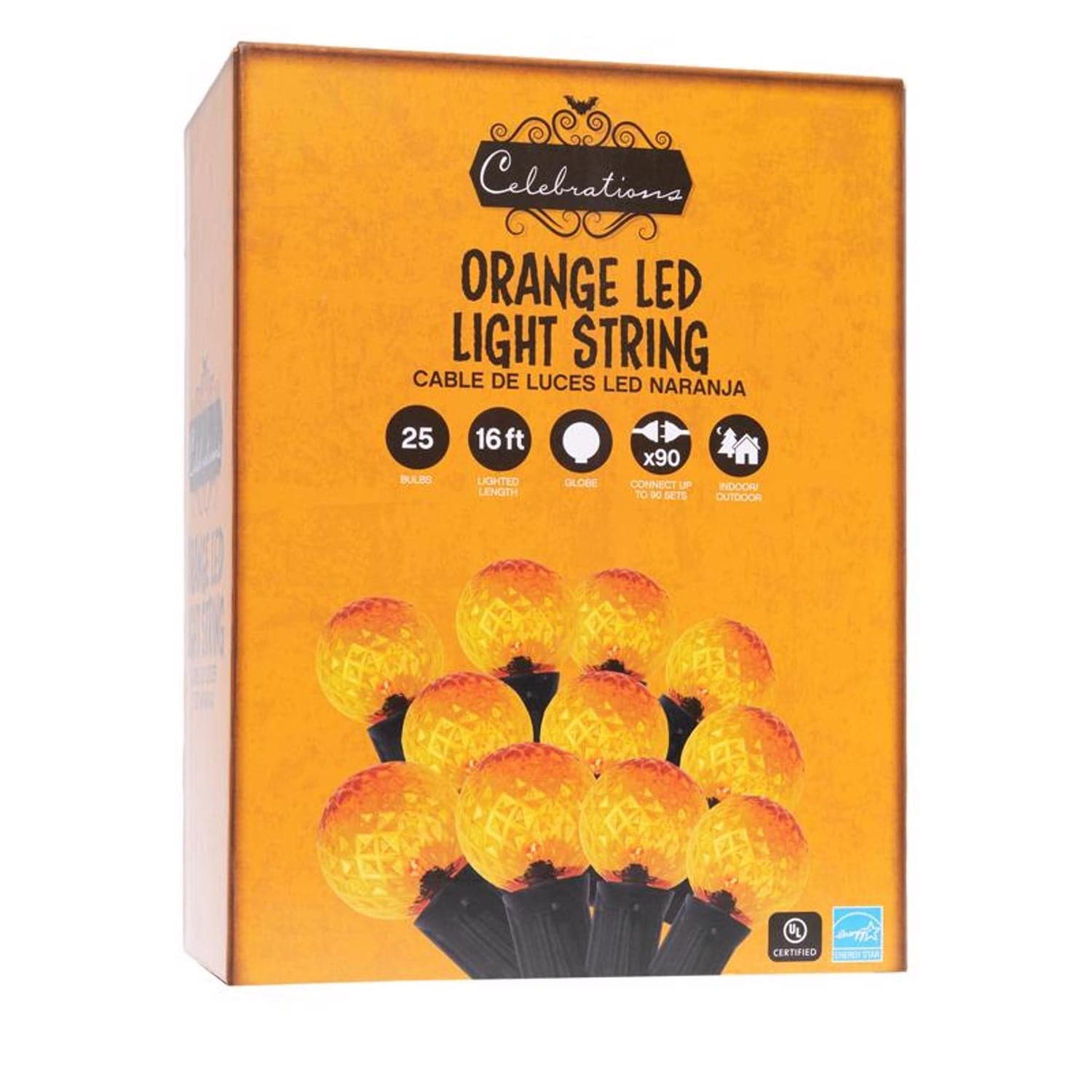 Celebrations G4025OR8A Halloween-String-Lights - View #2