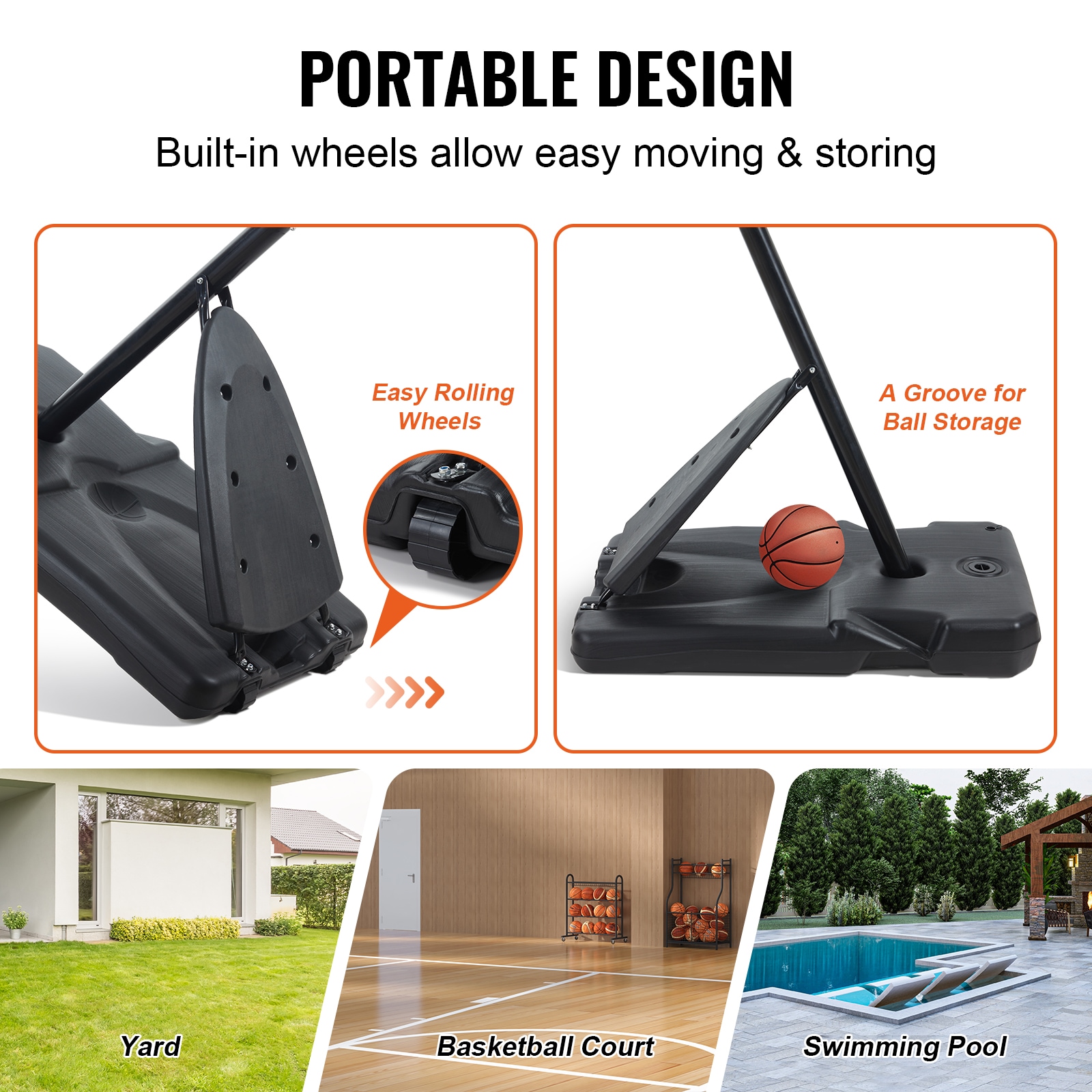 VEVOR LQK54CSYQJDD6IWIMV0 Basketball-System - View #7