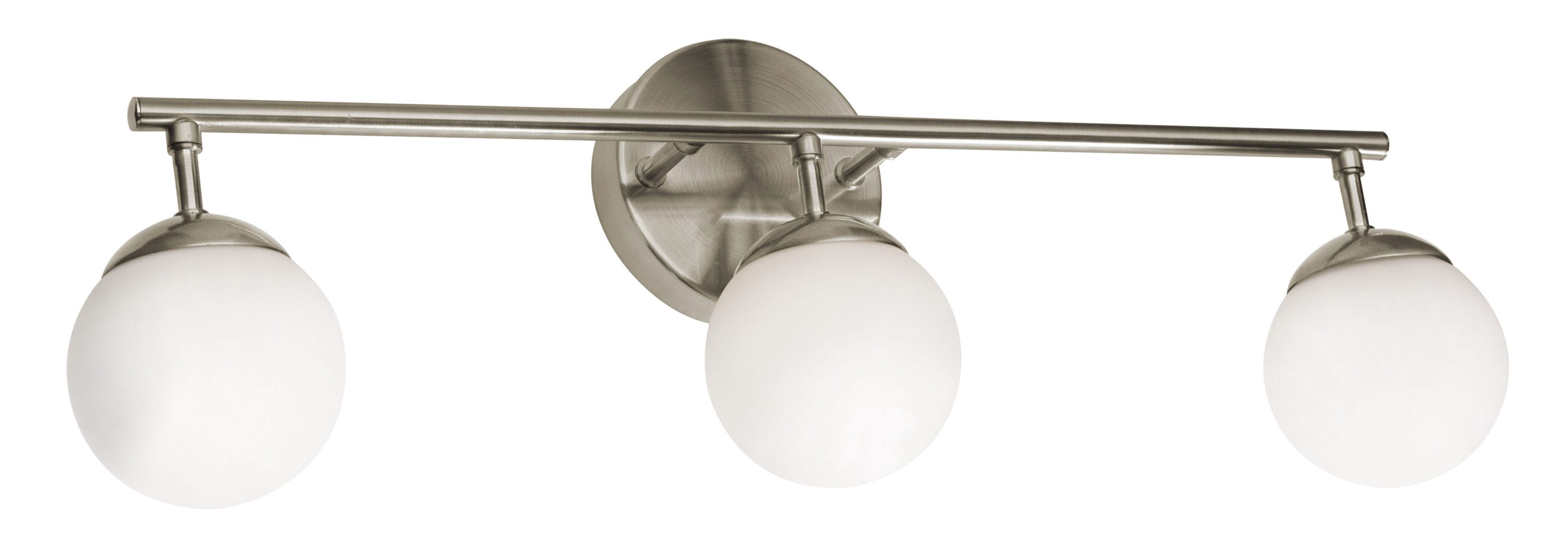 AFX PRLV2408L30D1SN Pearl 24-in 3 -Light Satin Nickel Integrated LED Modern/contemporary Vanity light