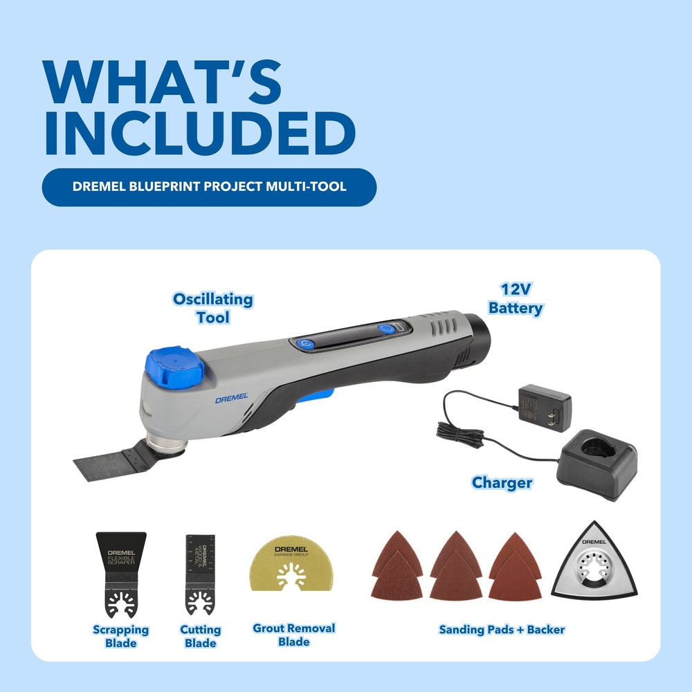 Dremel MM12V-S1 Oscillating-Tool-Kits - View #3