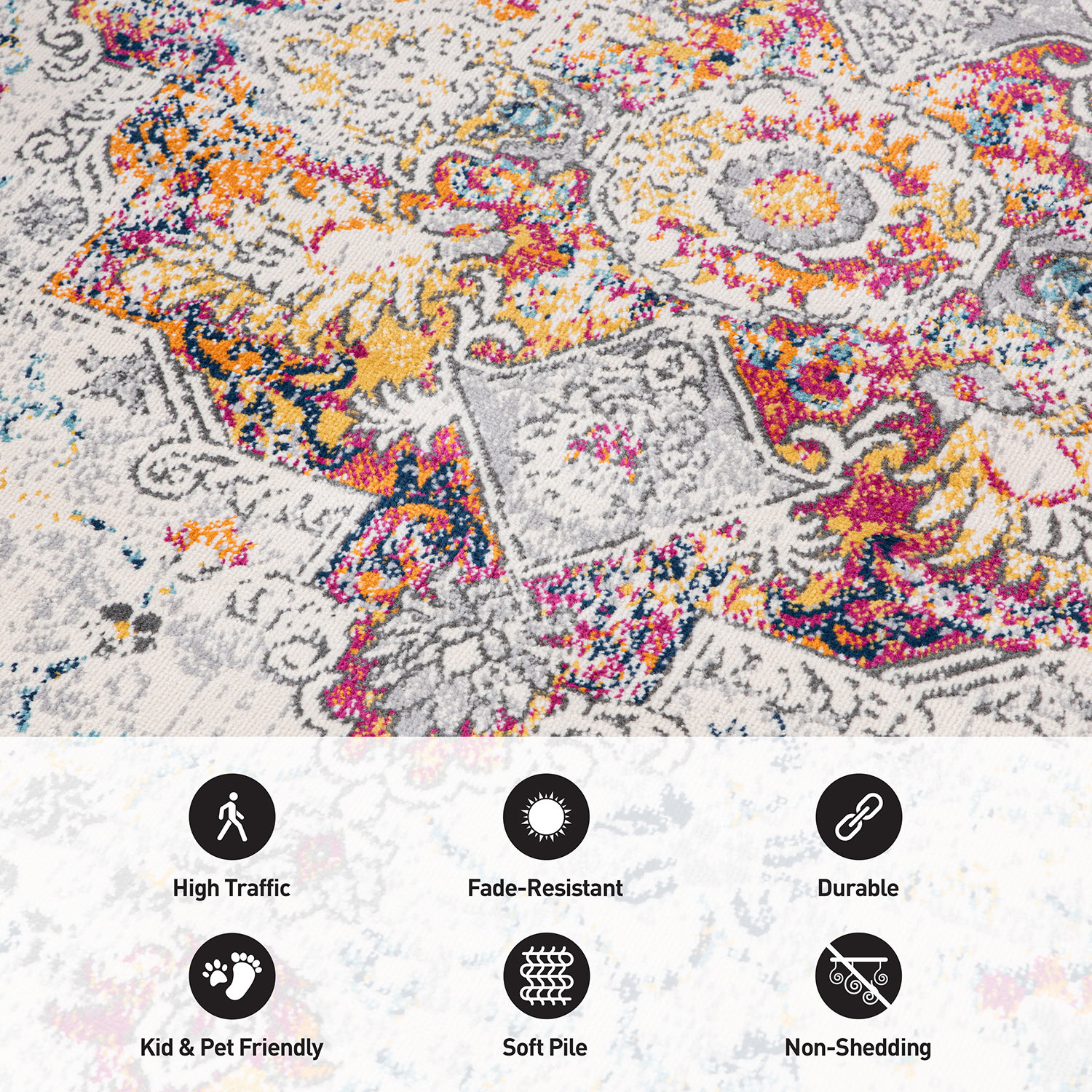World Rug Gallery 4057MULTI2X7 rugs - View #4