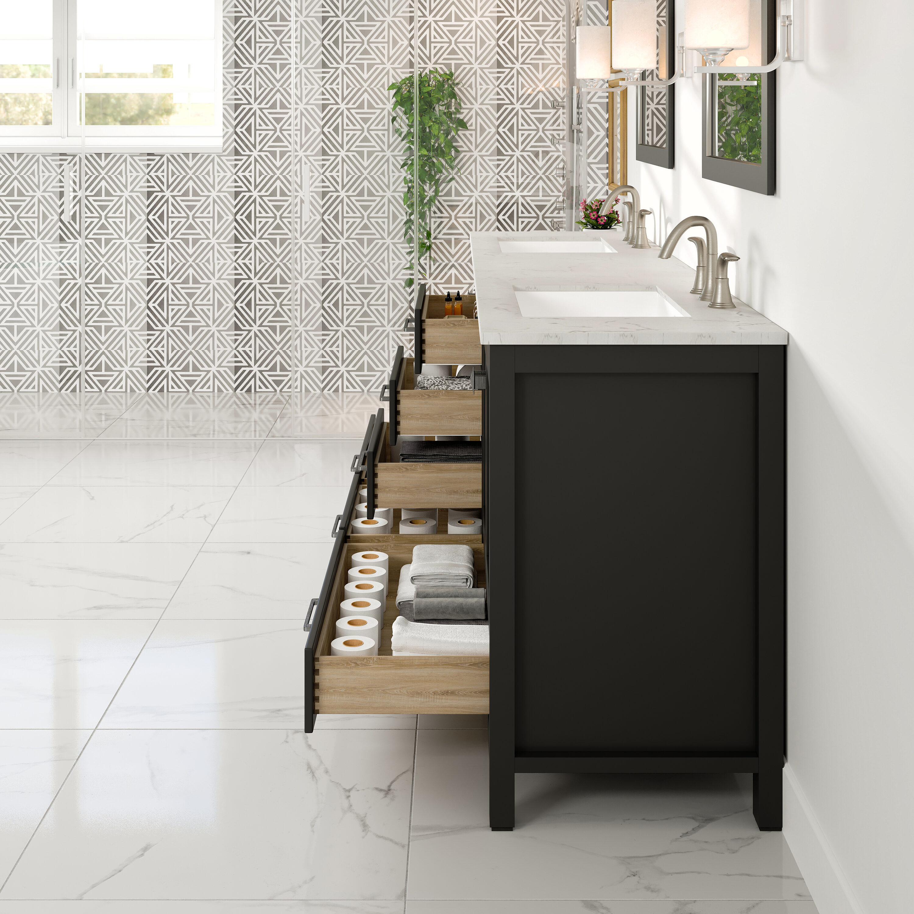Eviva EVVN412-84ES Bath-Vanity-Combo - View #6