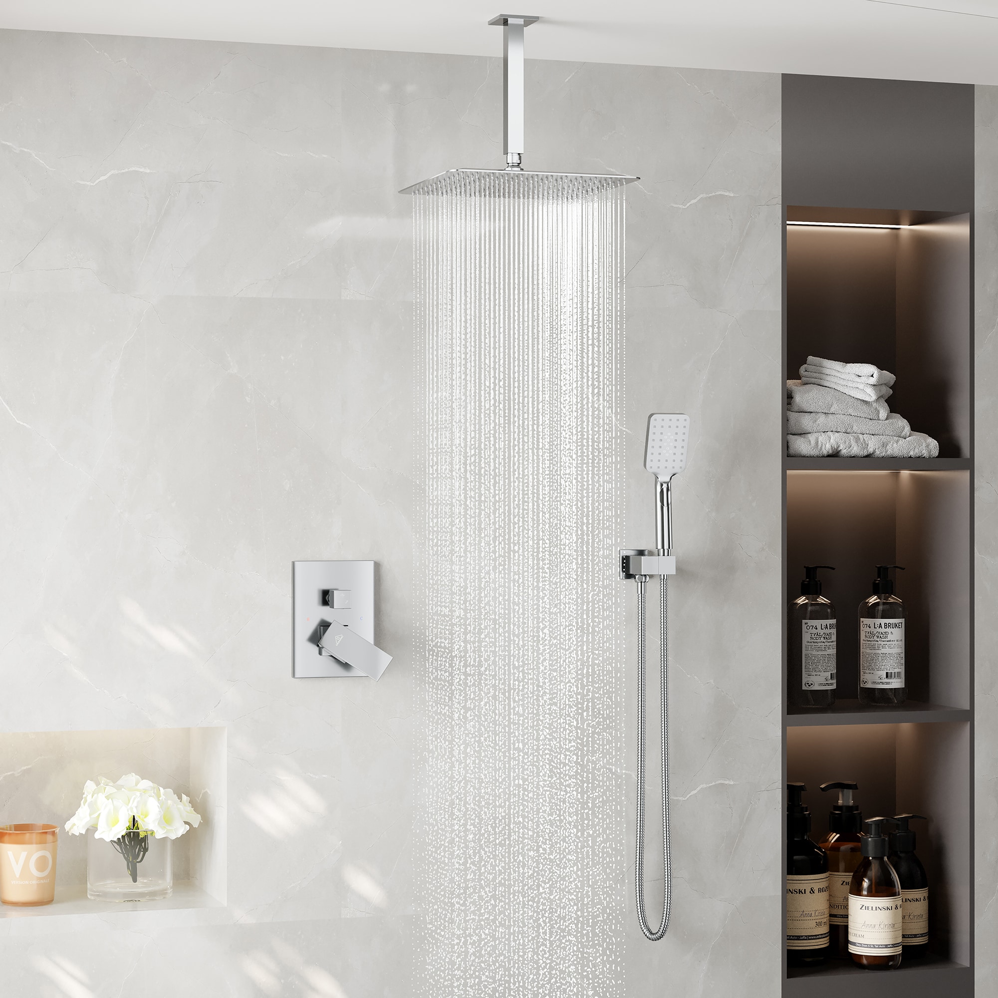 Mondawe MOSL051-16BN Showerhead-Bar-Panels - View #2