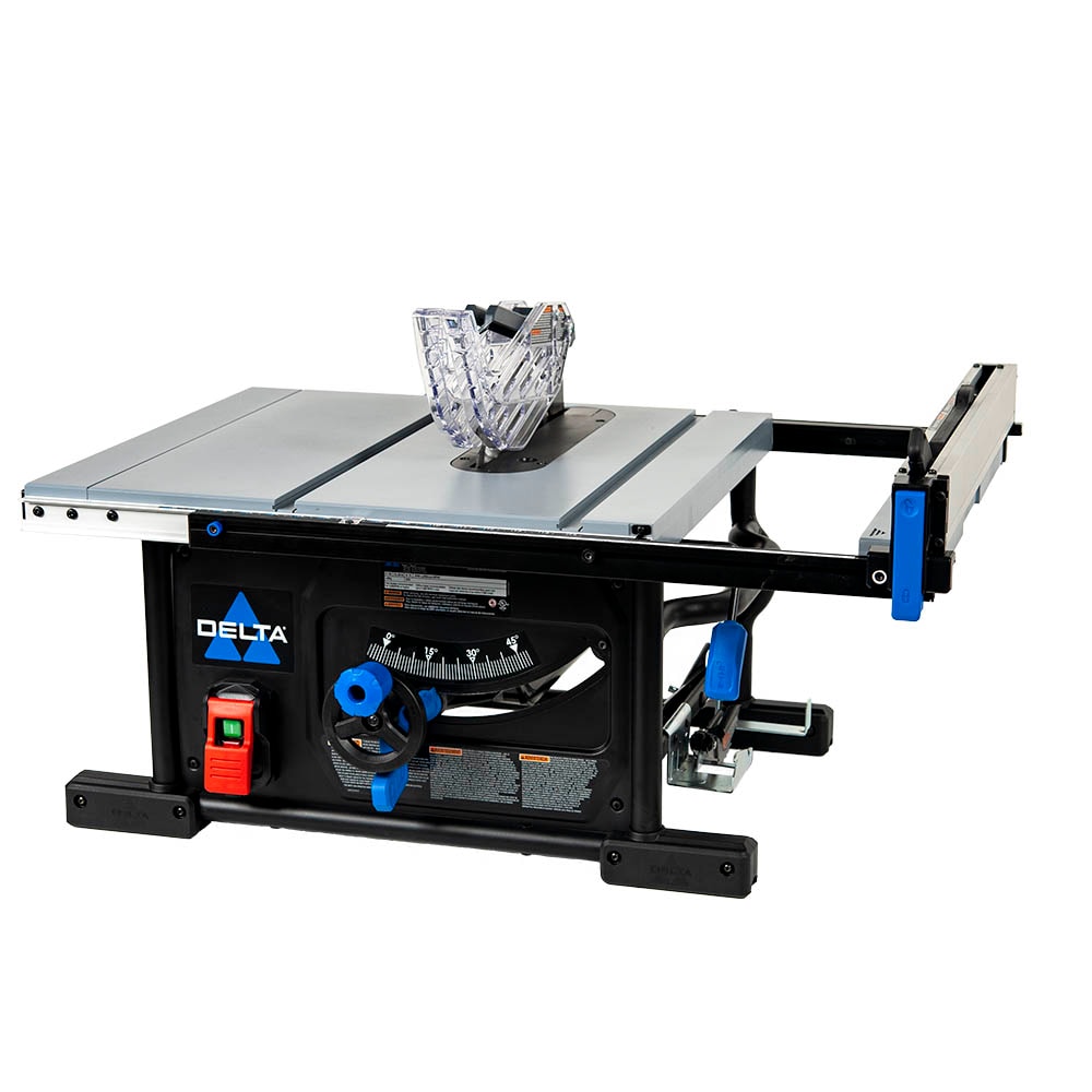 Delta 10-in 15-Amp 120-Volt Corded Portable Jobsite Table Saw 36-6013 Sansujyuku sansujyuku.com