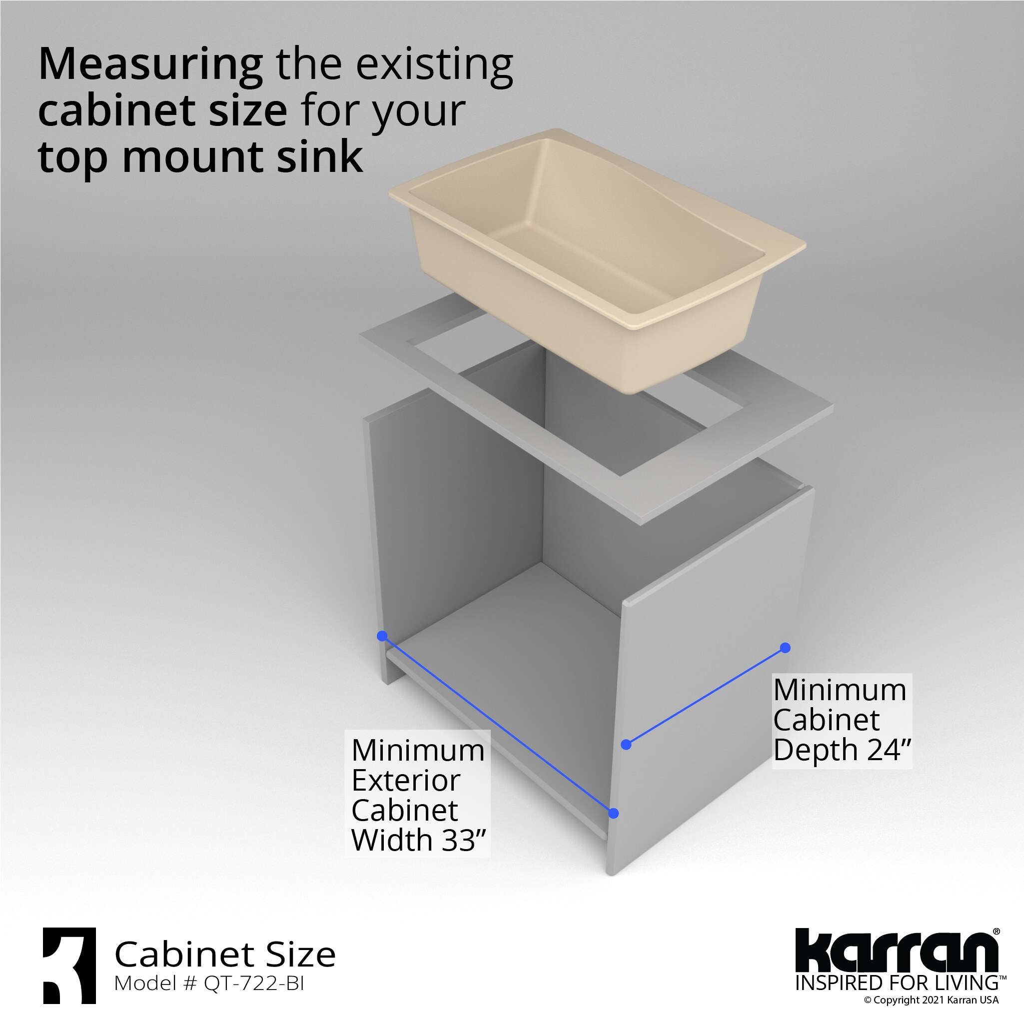 Karran QT-722-BI-PK1 Kitchen-Sinks - View #11