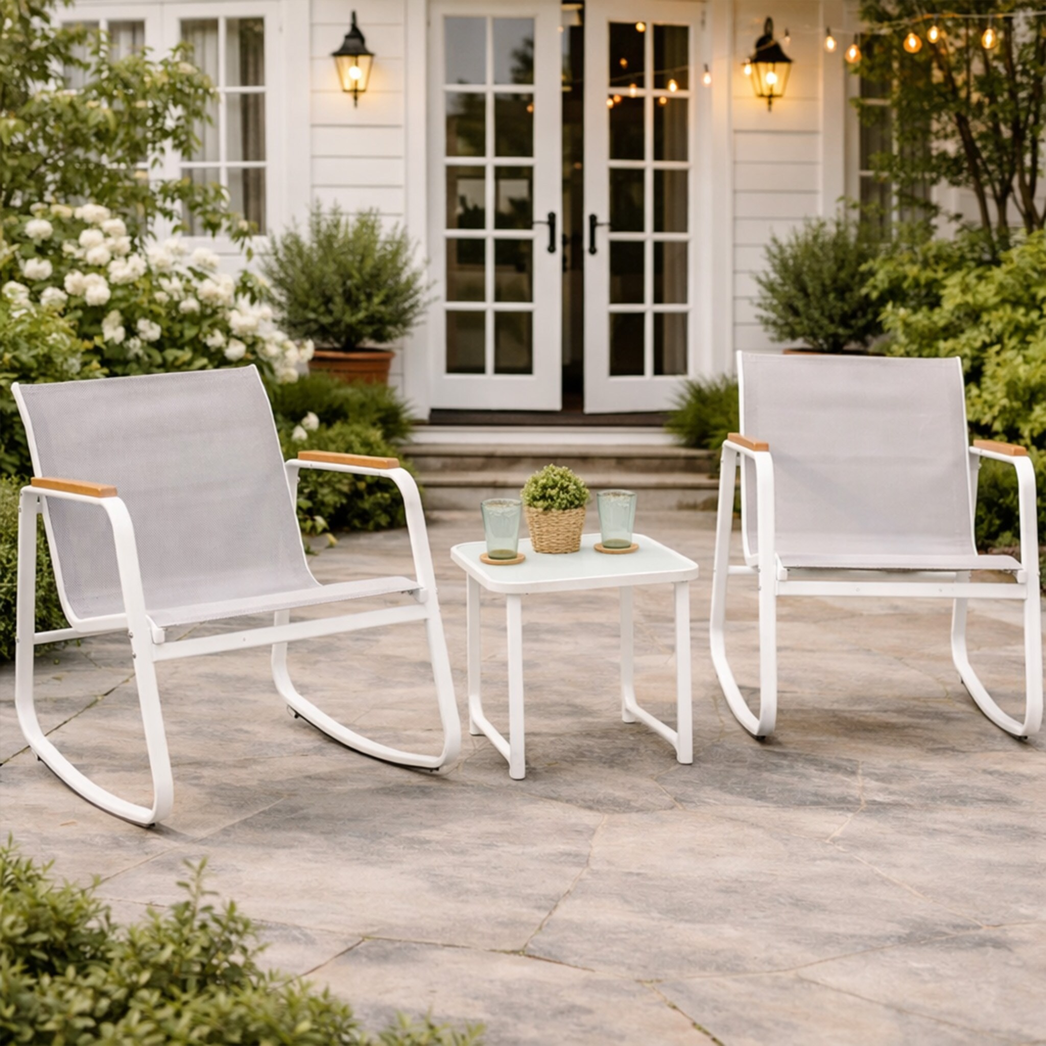 Kozyard KZFR608WH Patio-Conversation-Sets - View #2