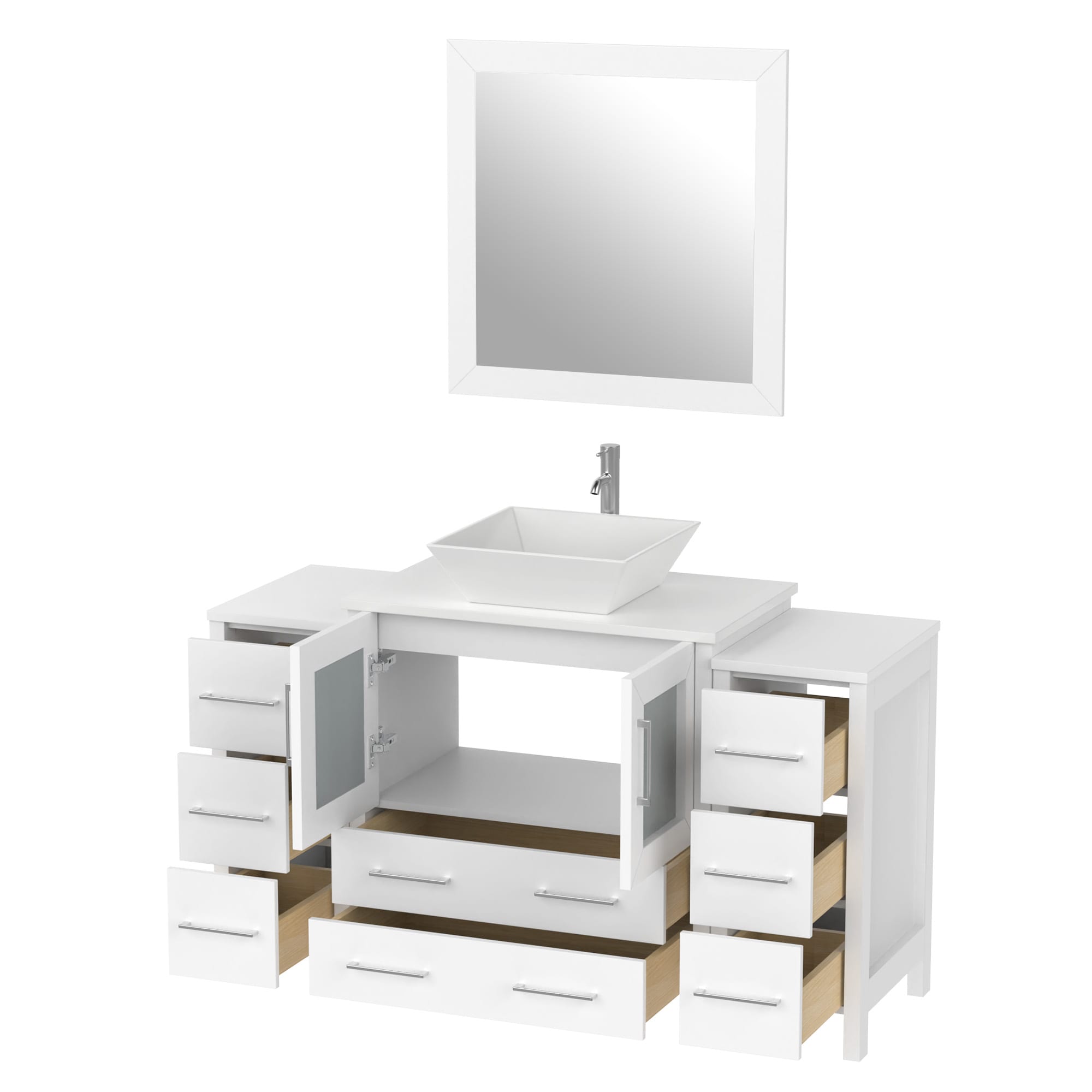 Vanity Art VA3130-54W Bath-Vanity-Combo - View #6