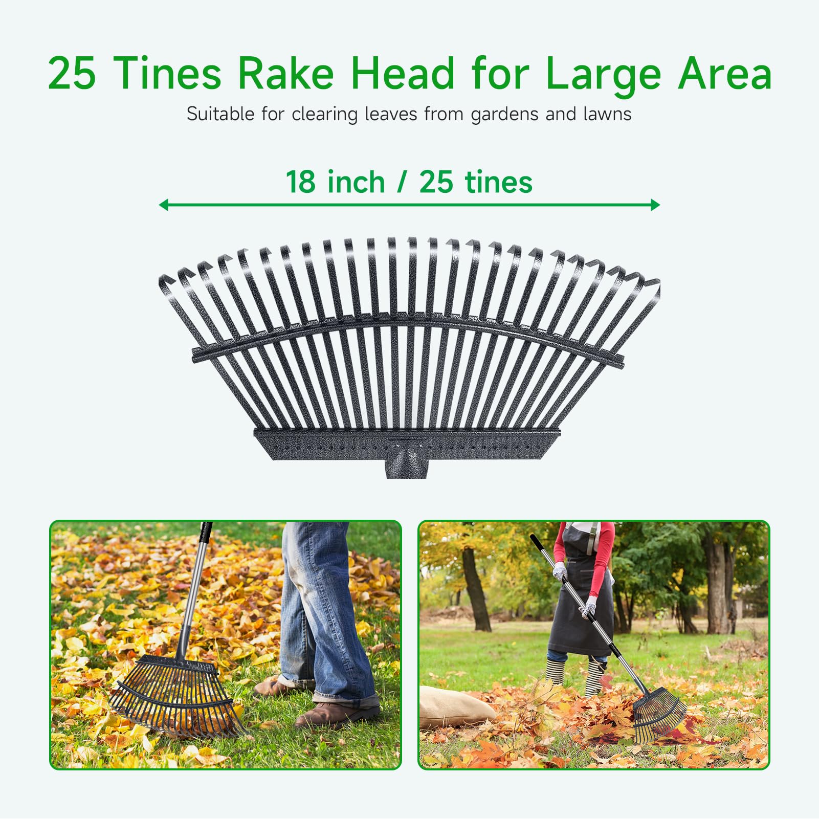 ITOPFOX LIT0704I070 Garden-Rakes - View #2