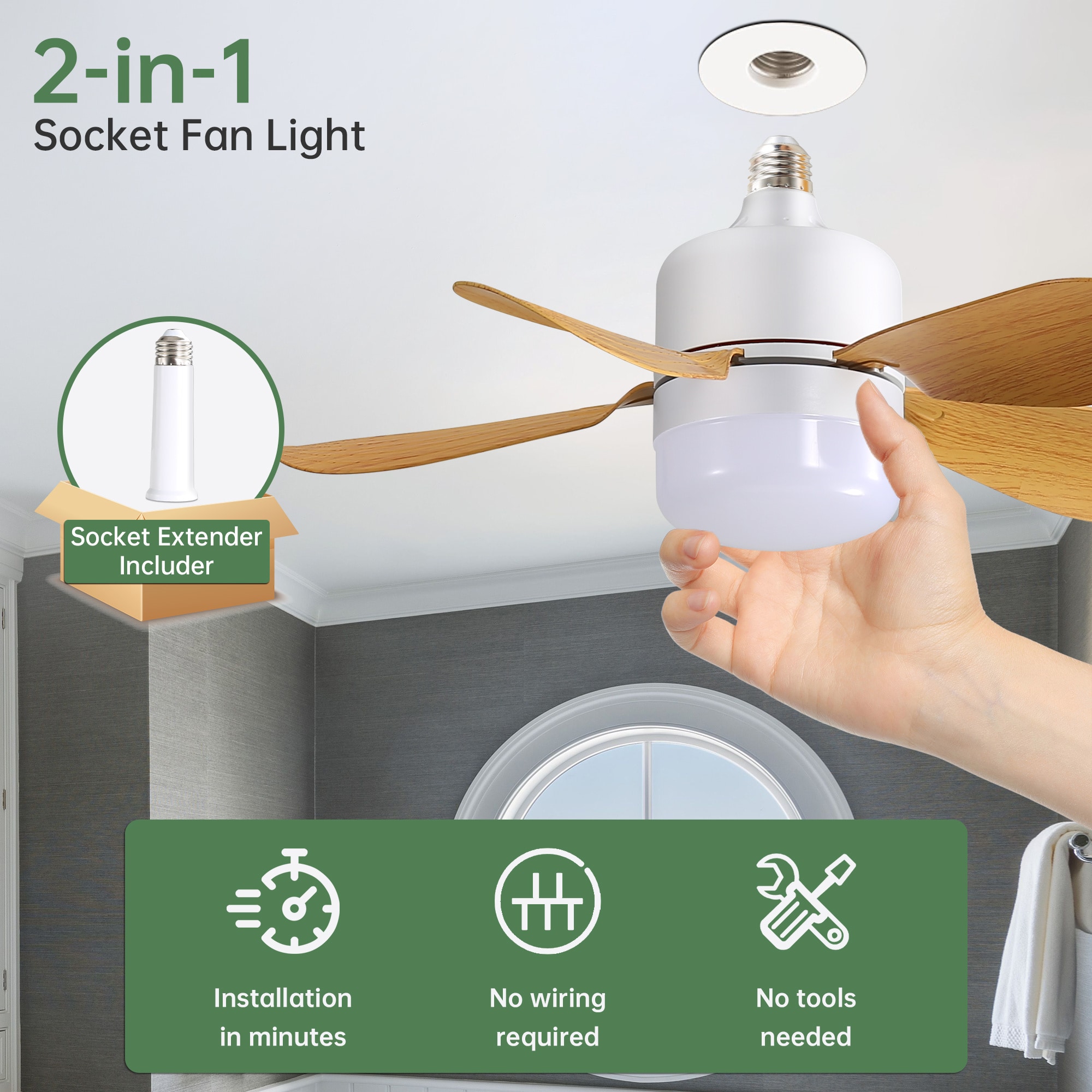 BABOOM BOM-4P23019-OR Ceiling-Fans - View #7