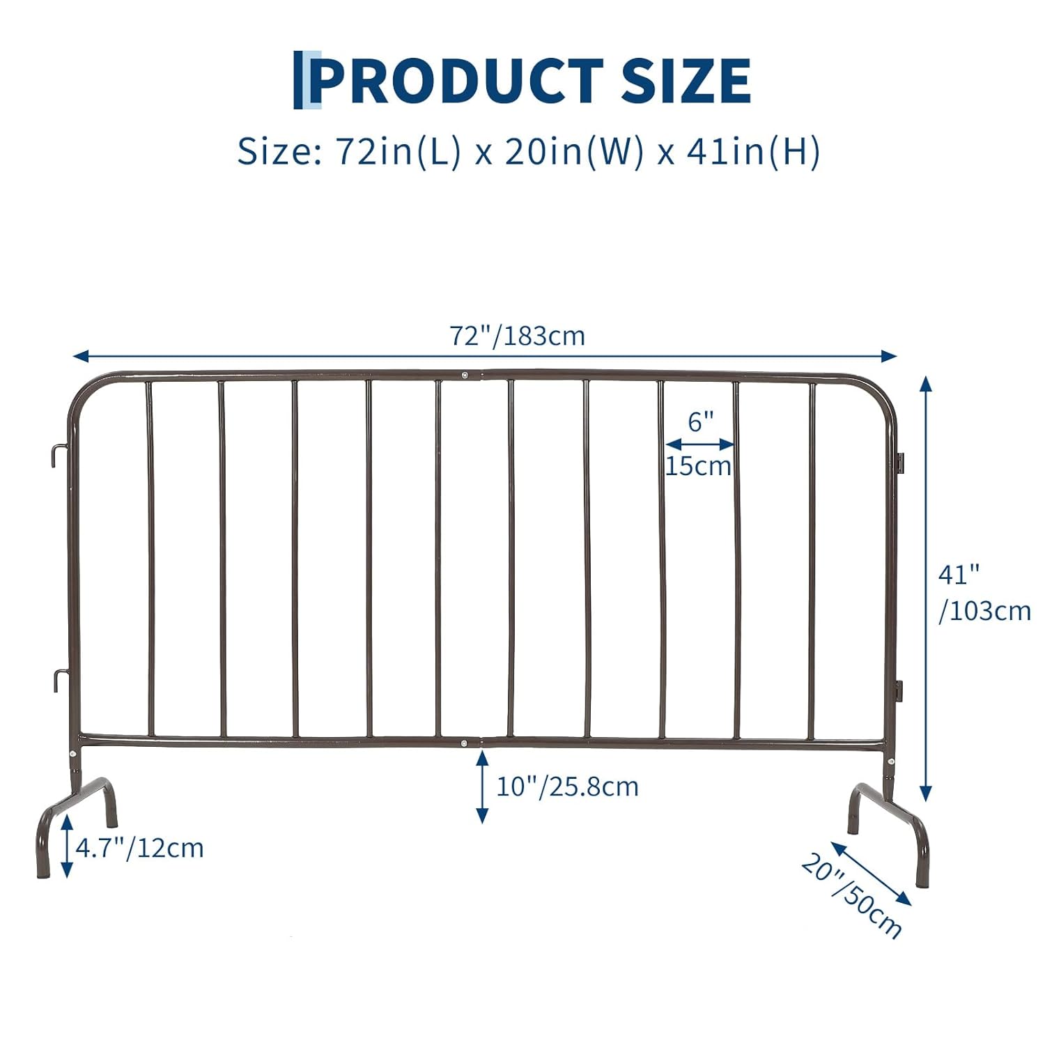 GAOMON CFIWJOYA0JJQ Commericial-Crowd-Control-Barriers - View #7