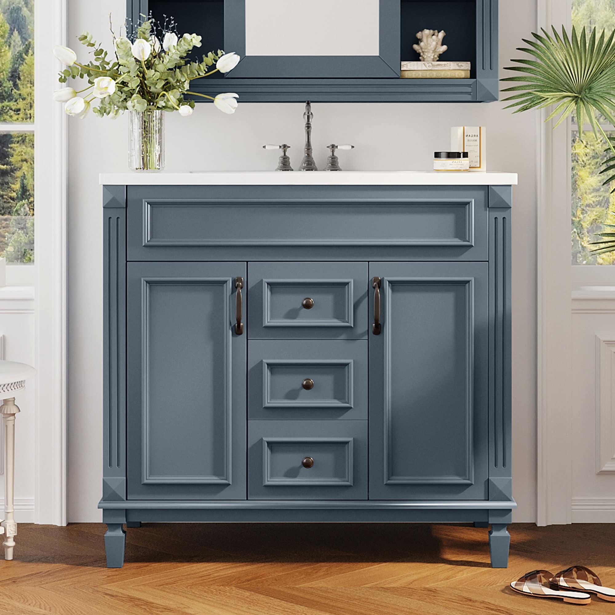 LOVMOR SF-M-N710P230231C Bath-Vanity-Combo - View #4