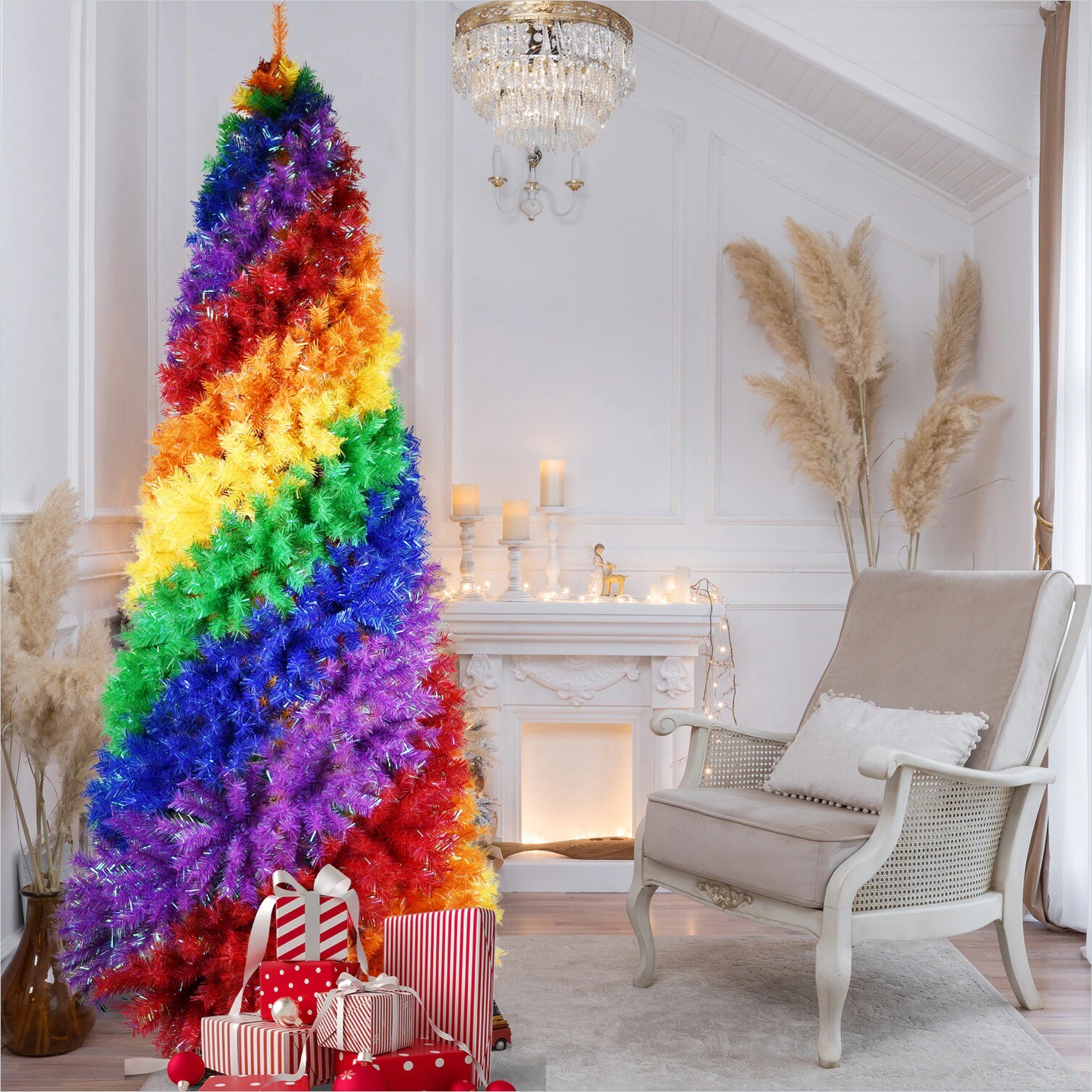 SunJet T6E5IZKBVWY9 Artificial-Christmas-Trees - View #7