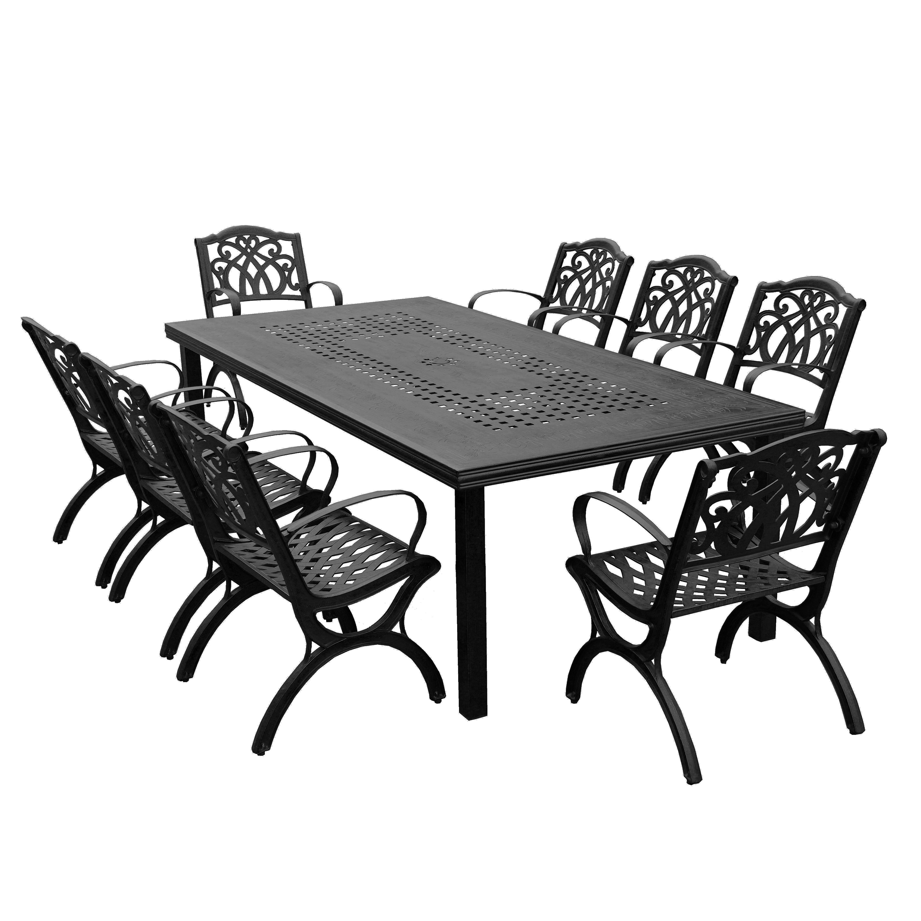 lowes aluminum patio dining set