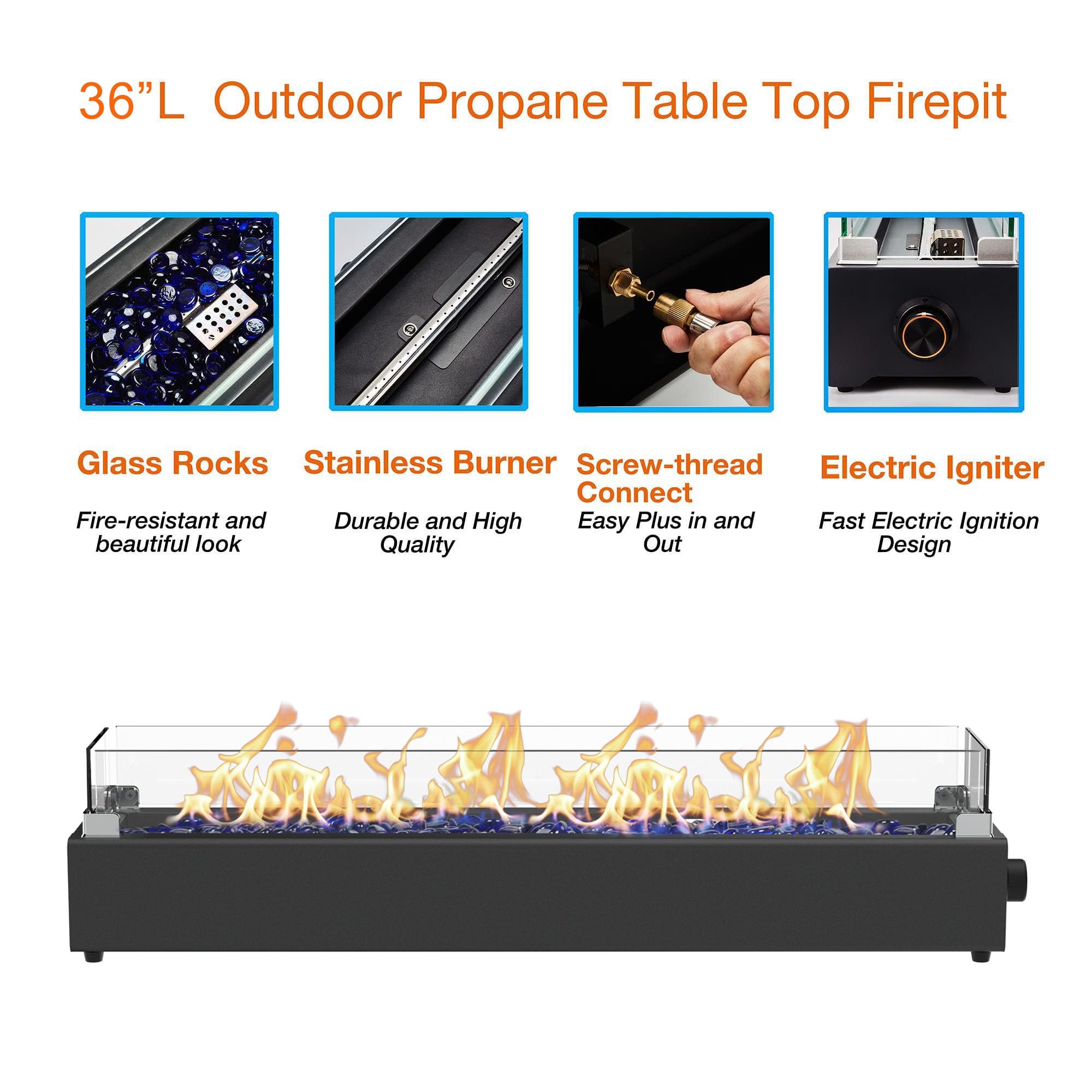 CYIKE LCY0710R012 Outdoor-Gas-Firepits - View #7