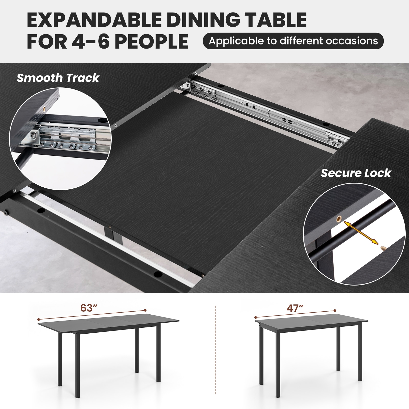 SUGIFT LW018SUGHY482 Dining-Tables - View #4