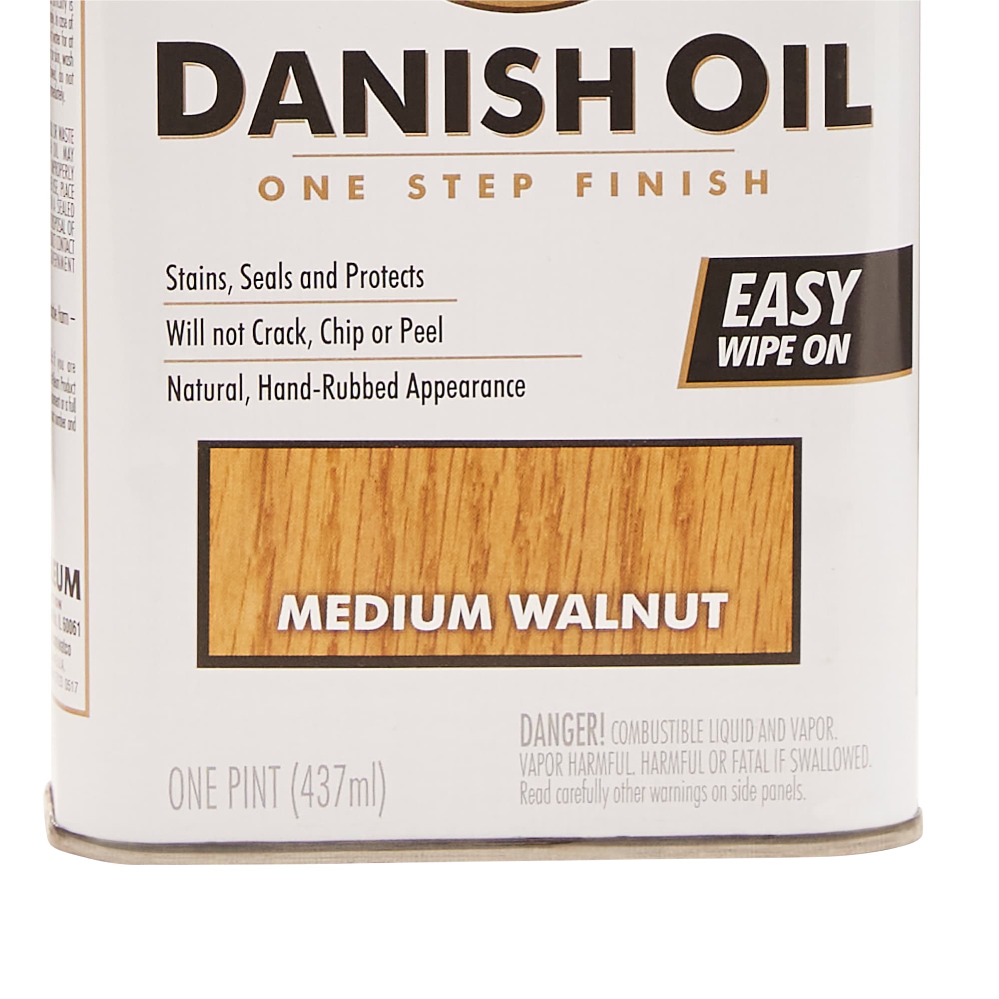 WATCO Medium Walnut Brown Danish Oil (1-pint) in the Wood Oils department  at