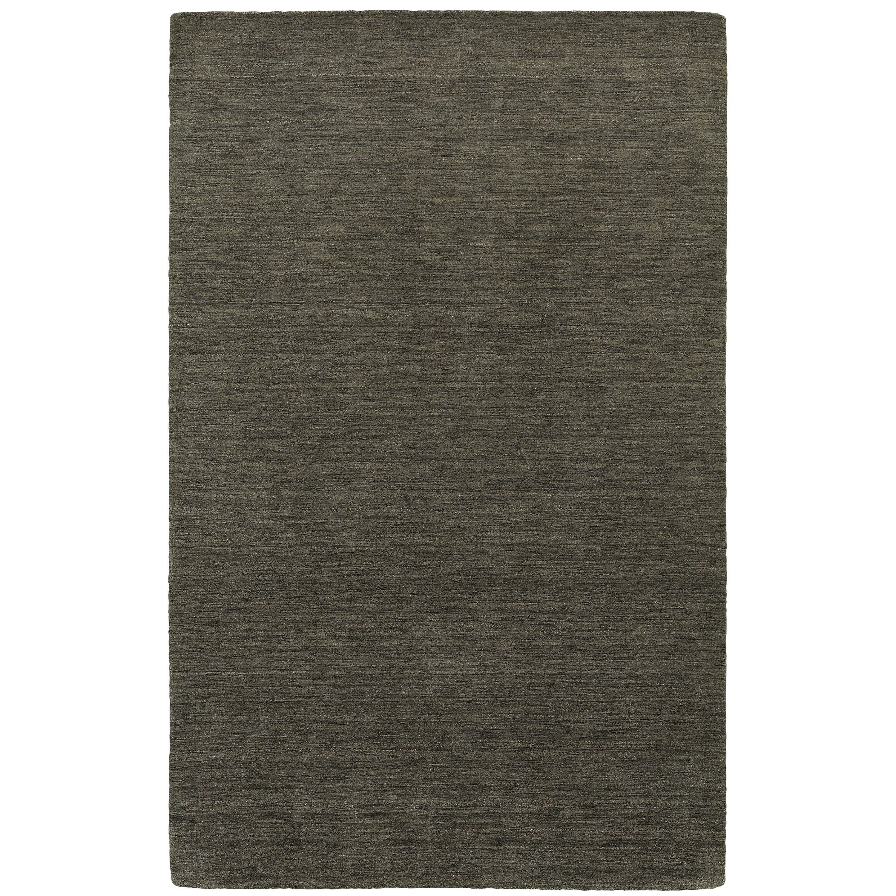 Archer Lane 271ANO25L Loren 5 x 8 (ft) Tufted Wool Charcoal Rectangular Indoor Solid Area rug