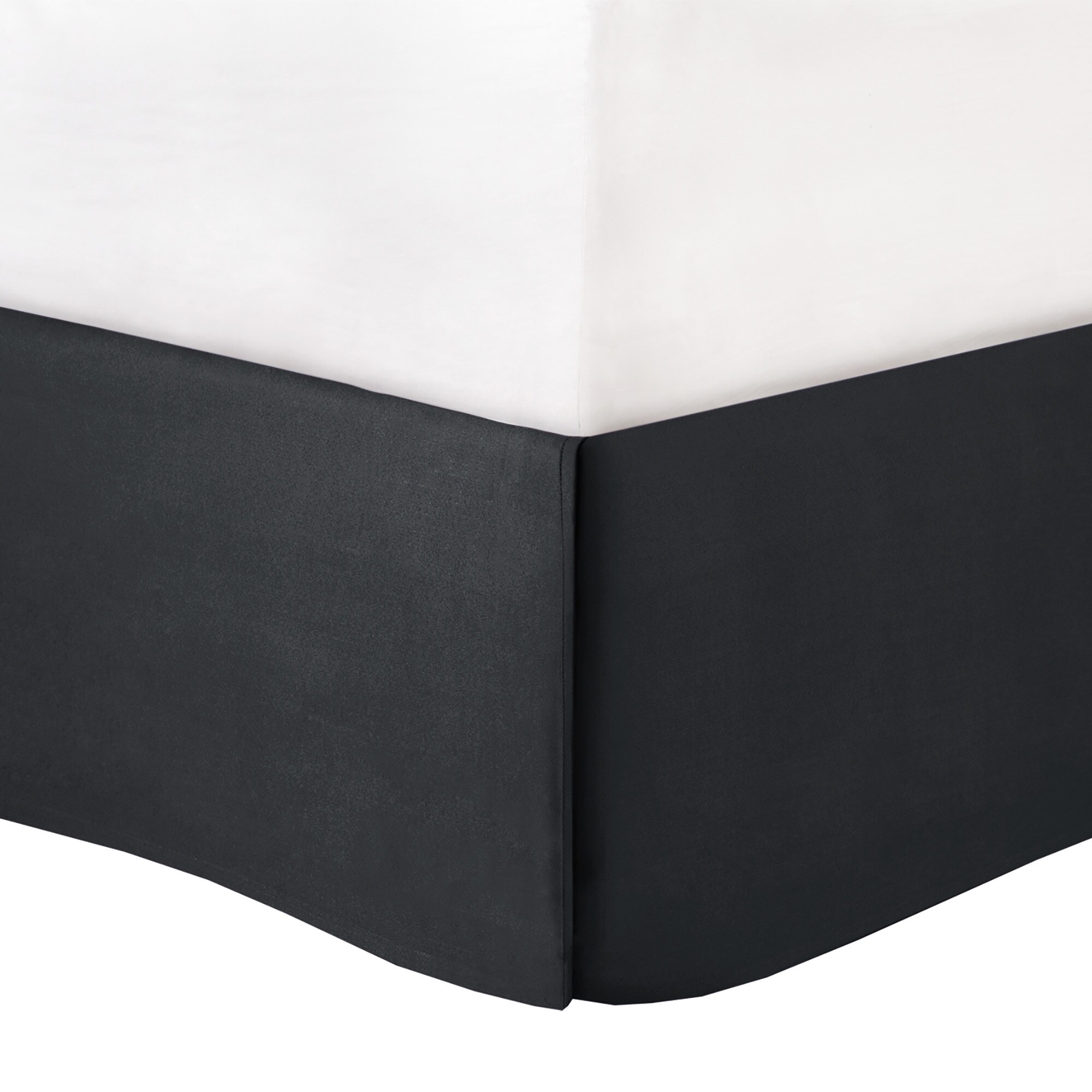 California King Black Microfiber 24-Piece Bed in a Bag Set