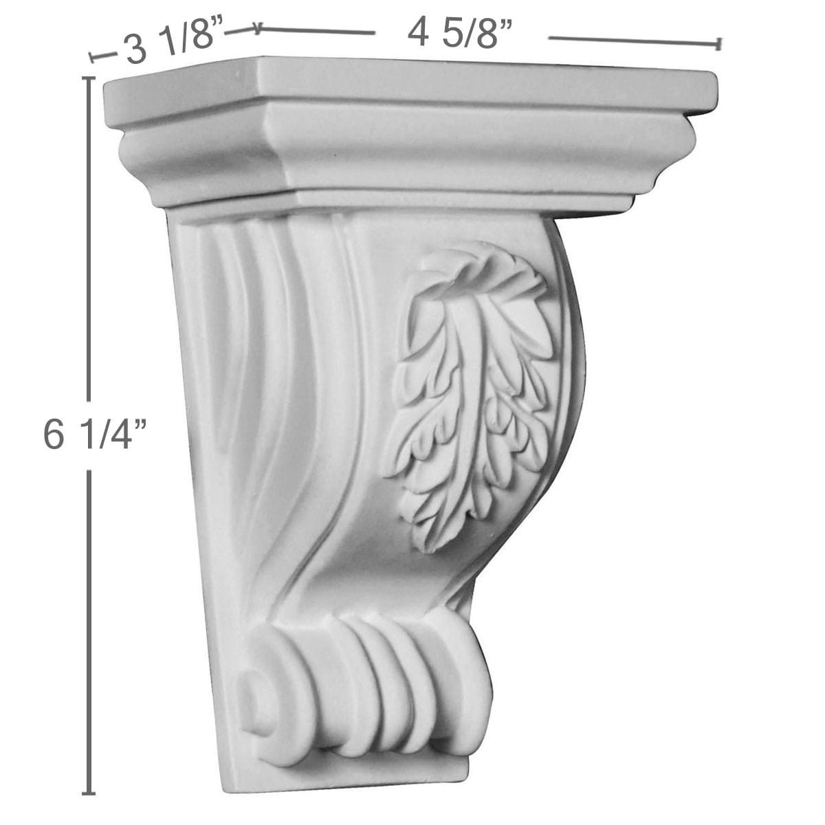 Ekena Millwork COR05X03X06CO corbels - View #2