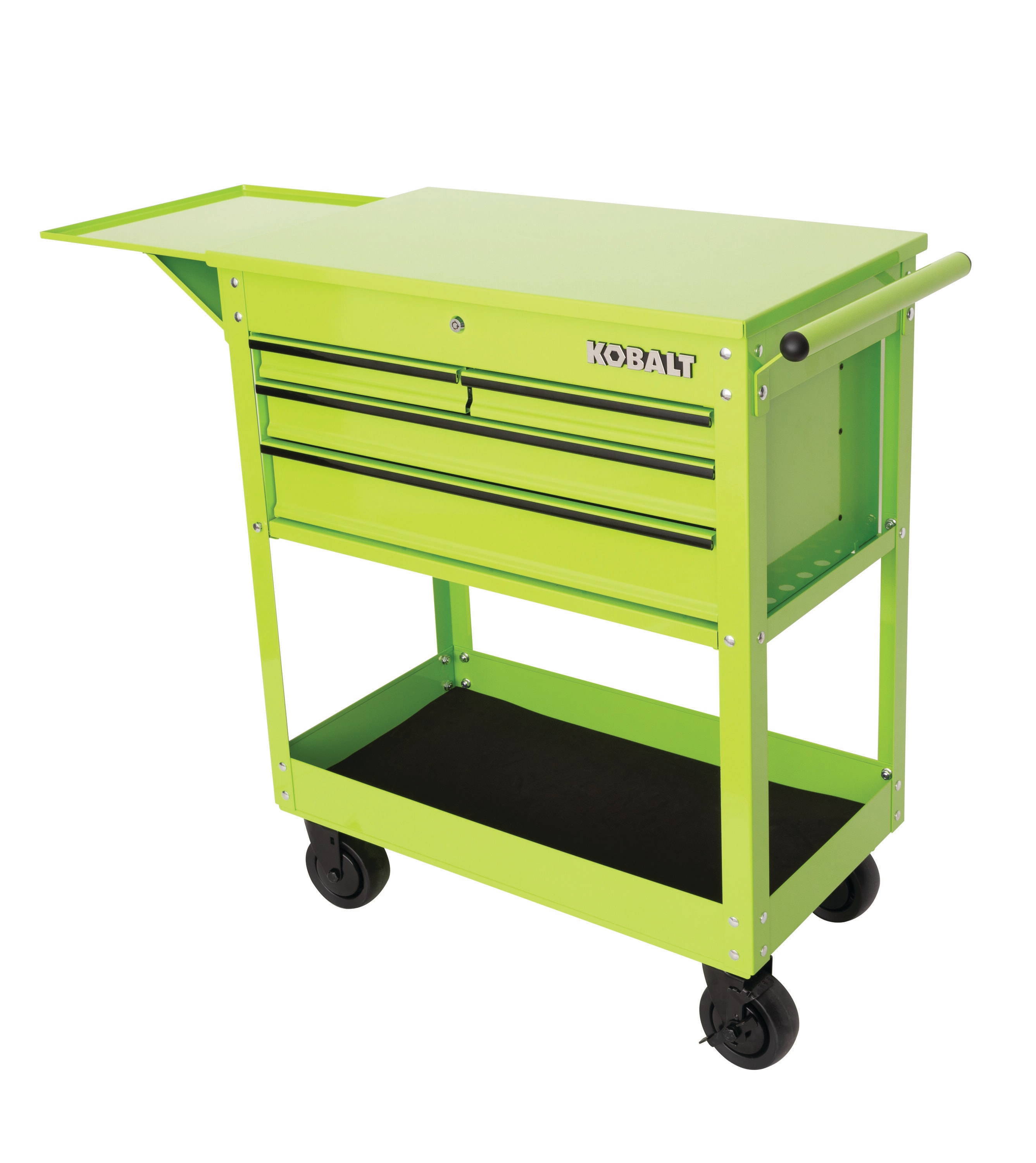 Kobalt 36-in W x 37.8-in H 5-Drawer Steel Rolling Tool Cabinet (Green) in  the Bottom Tool Cabinets department at
