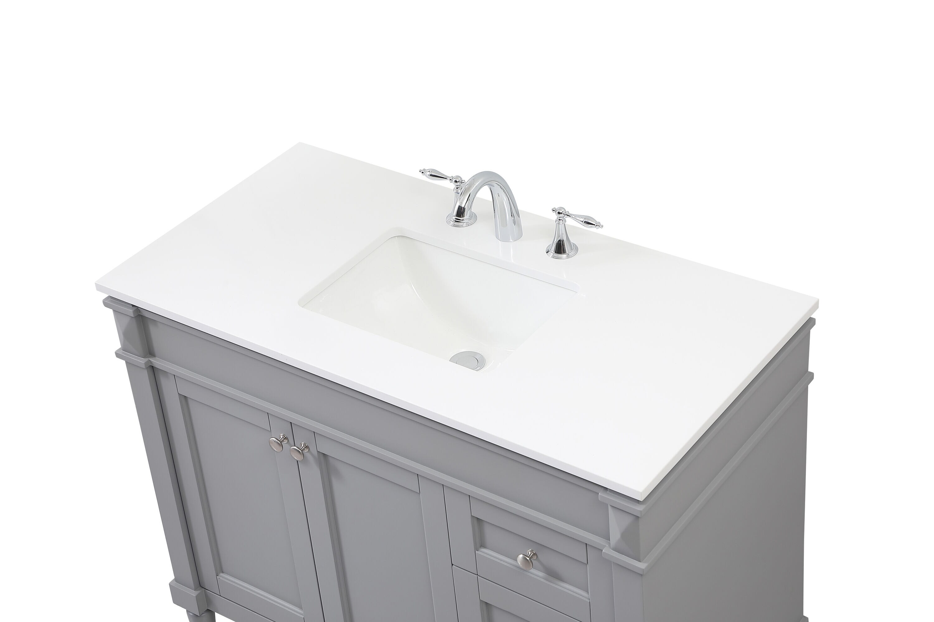 Elegant Decor HF95526GR Bath-Vanity-Combo - View #6