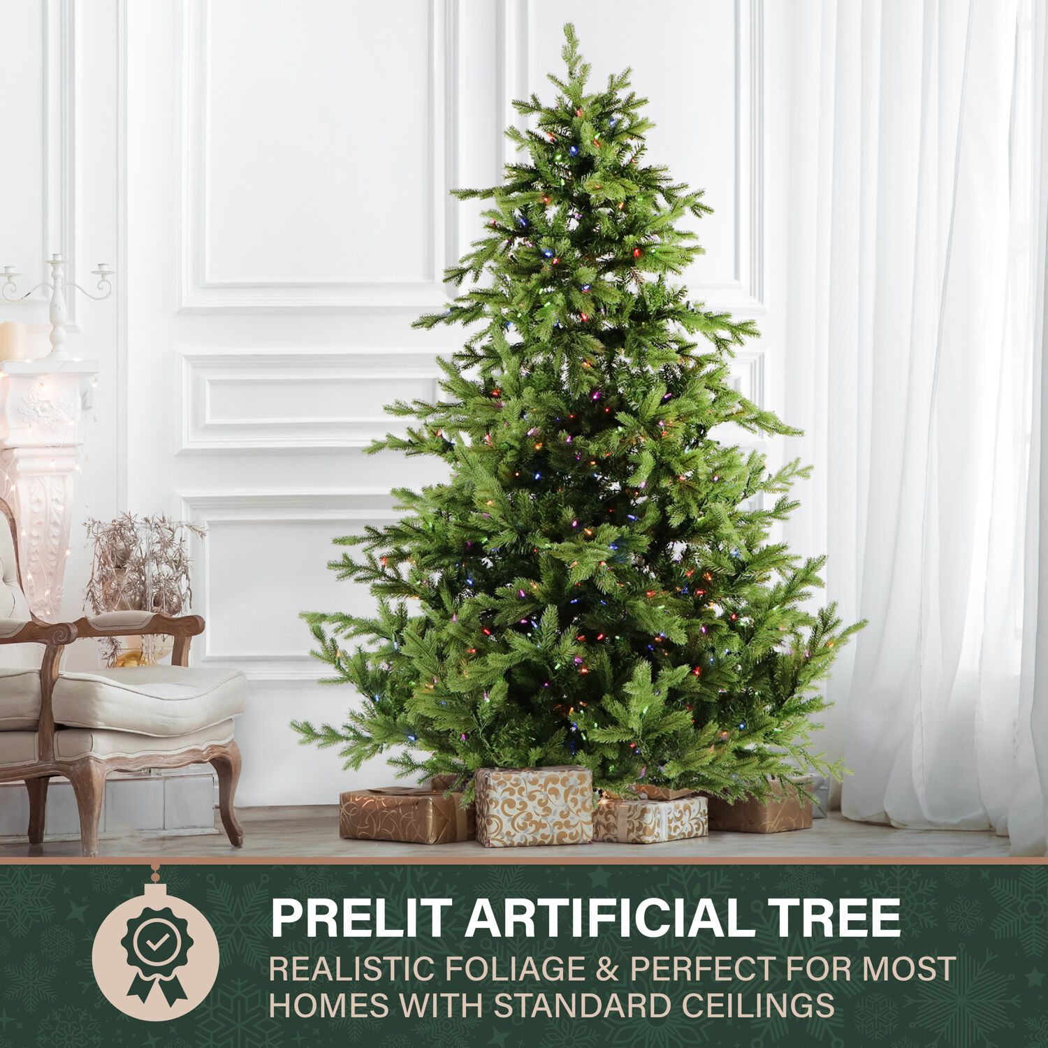 Fraser Hill Farm FFFX075-6GREZ Artificial-Christmas-Trees - View #4