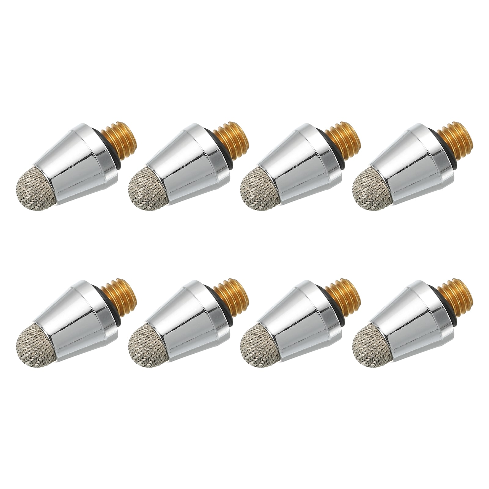 Unique Bargains 8pcs 5mm Stylus Pen Fiber Fine Tips Professional Replacement High Precision for 2 in 1 Stylus Pen Capacitive Touch Panel Devices #S26051500UX8539
