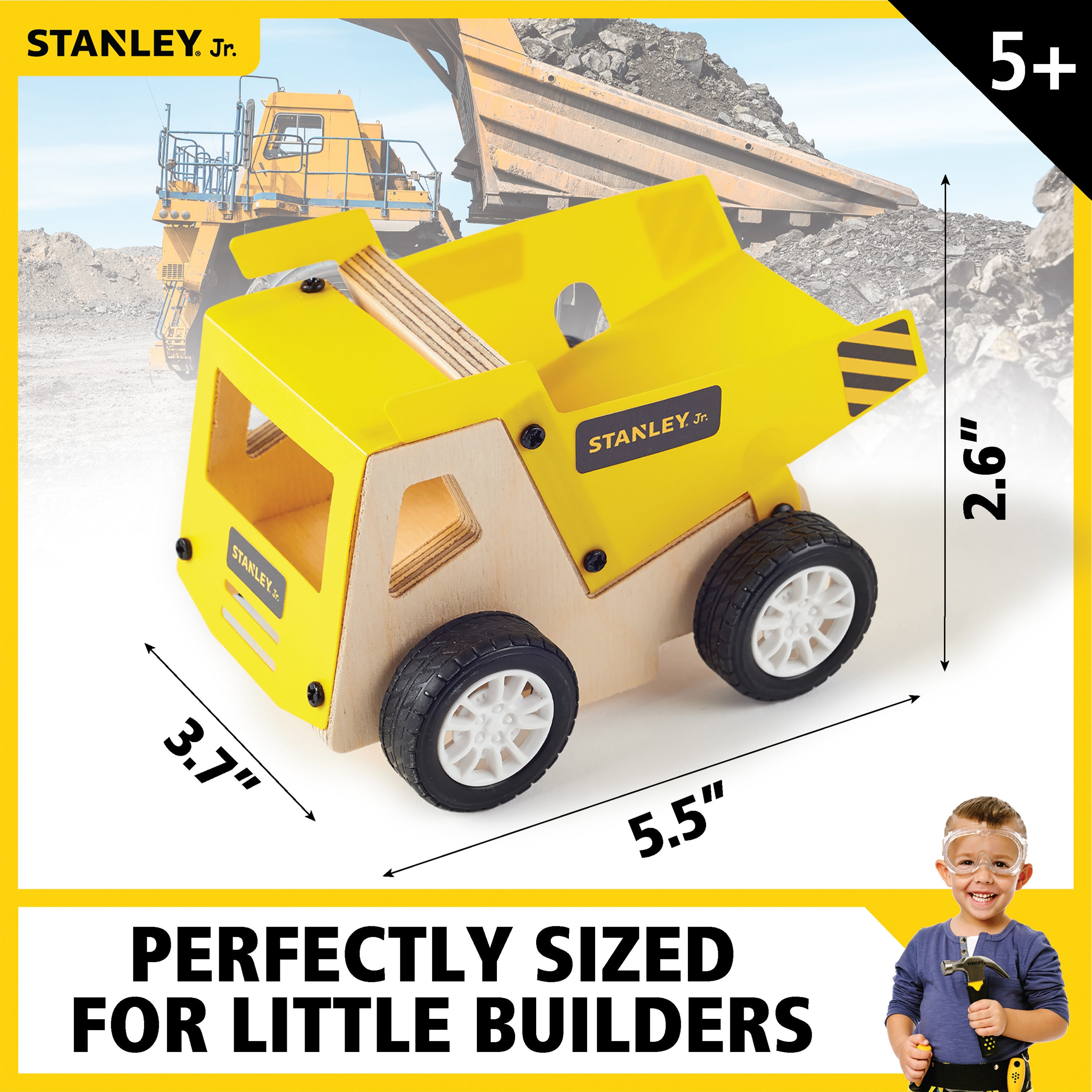 Stanley Jr. OLOK033-SY Kids-Woodworking-Project-Kits - View #5